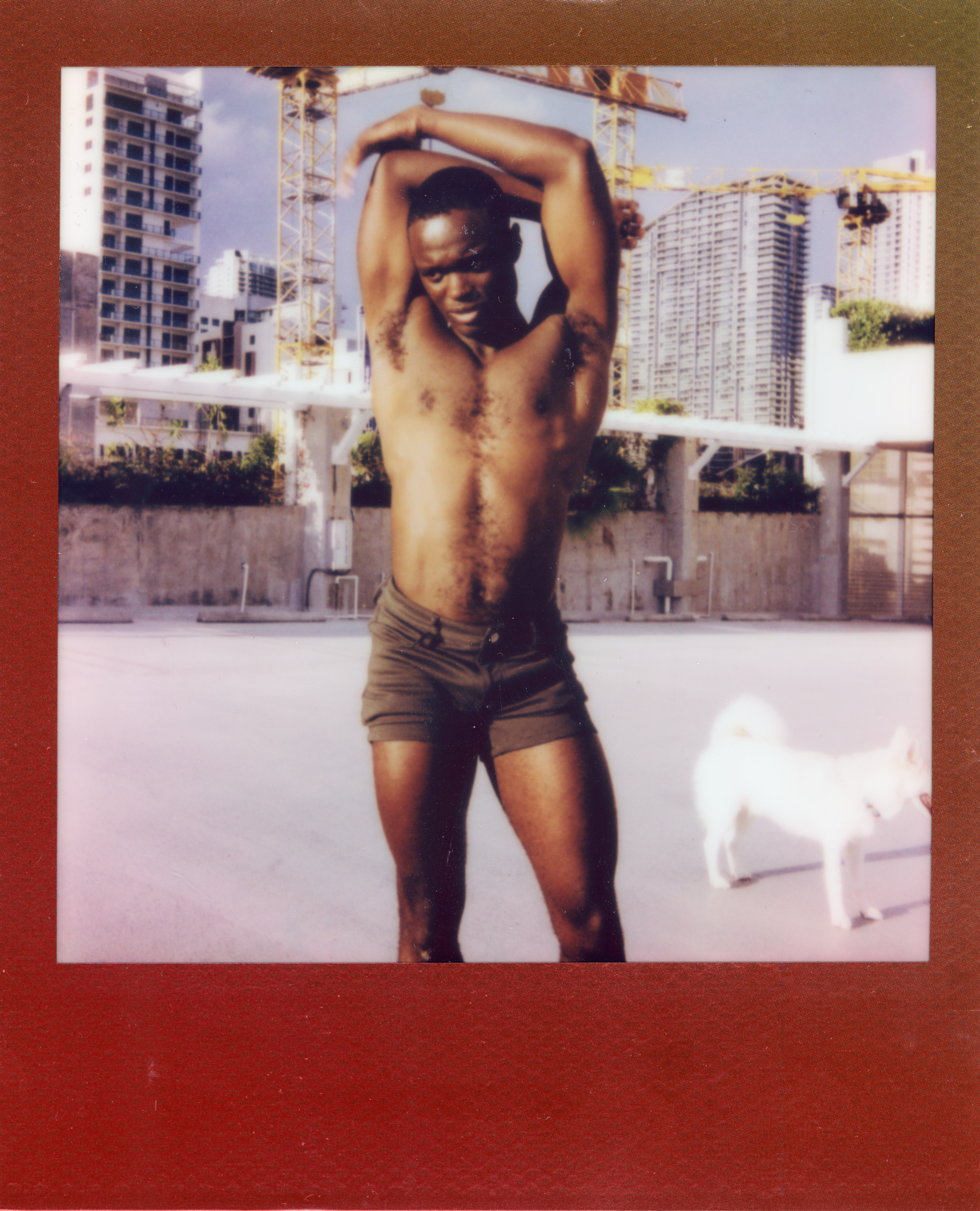 Miami 2023 Polaroid 067, a one-of-one instant photograph made in Miami, Florida, 2023 by Robert Andy Coombs.