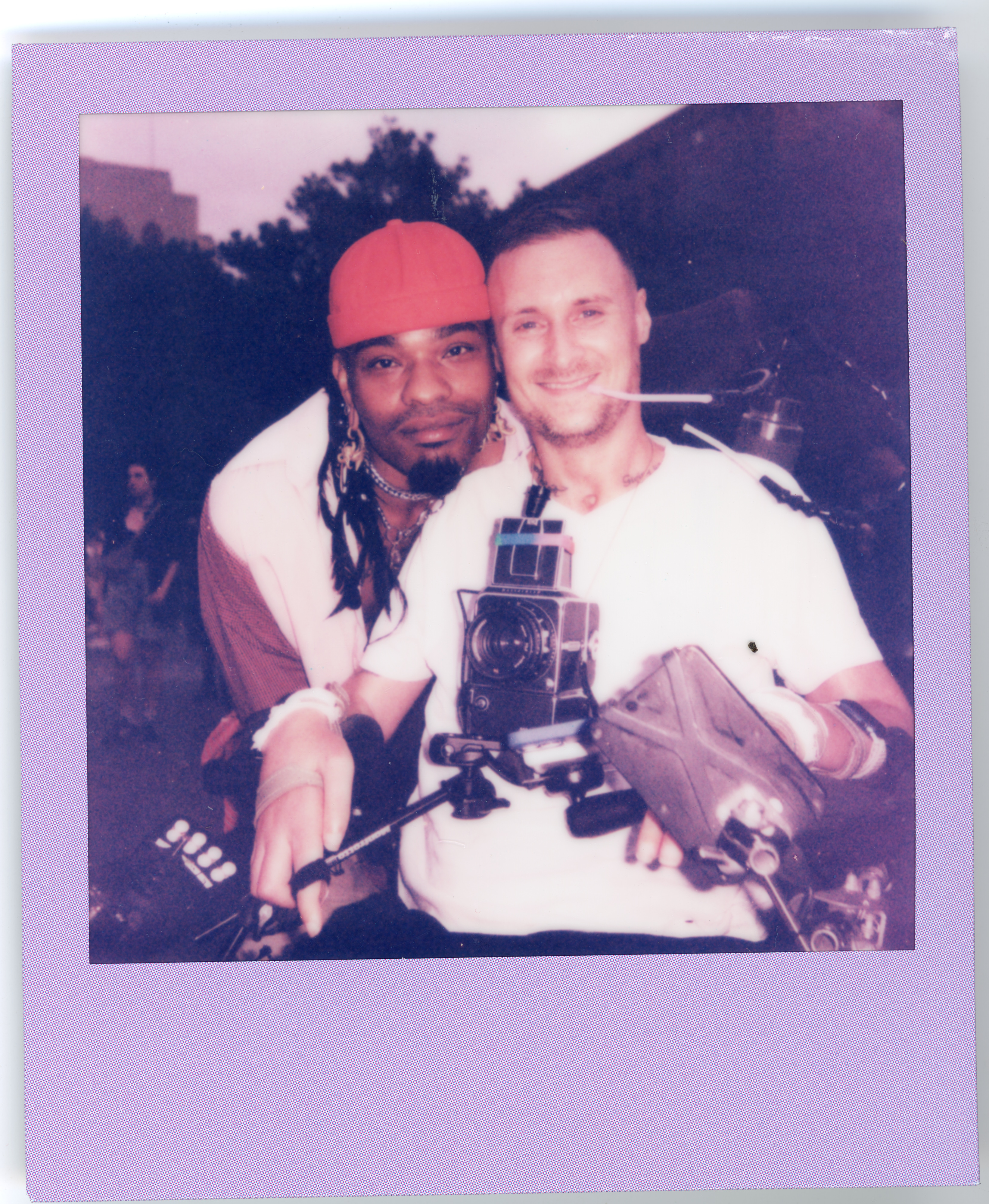 Miami 2023 Polaroid 077, a one-of-one instant photograph made in Miami, Florida, 2023 by Robert Andy Coombs.