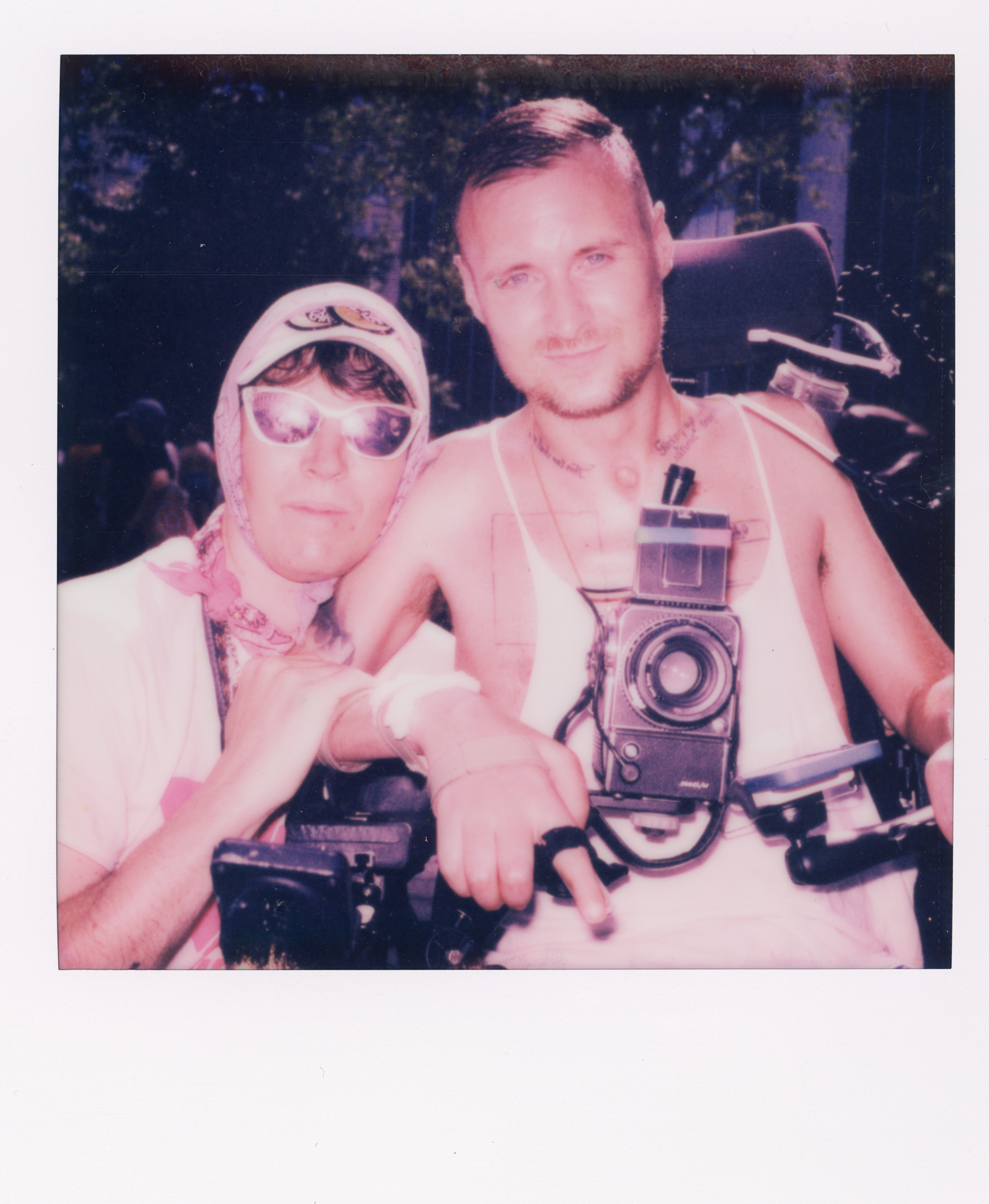 Miami 2023 Polaroid 078, a one-of-one instant photograph made in Miami, Florida, 2023 by Robert Andy Coombs.