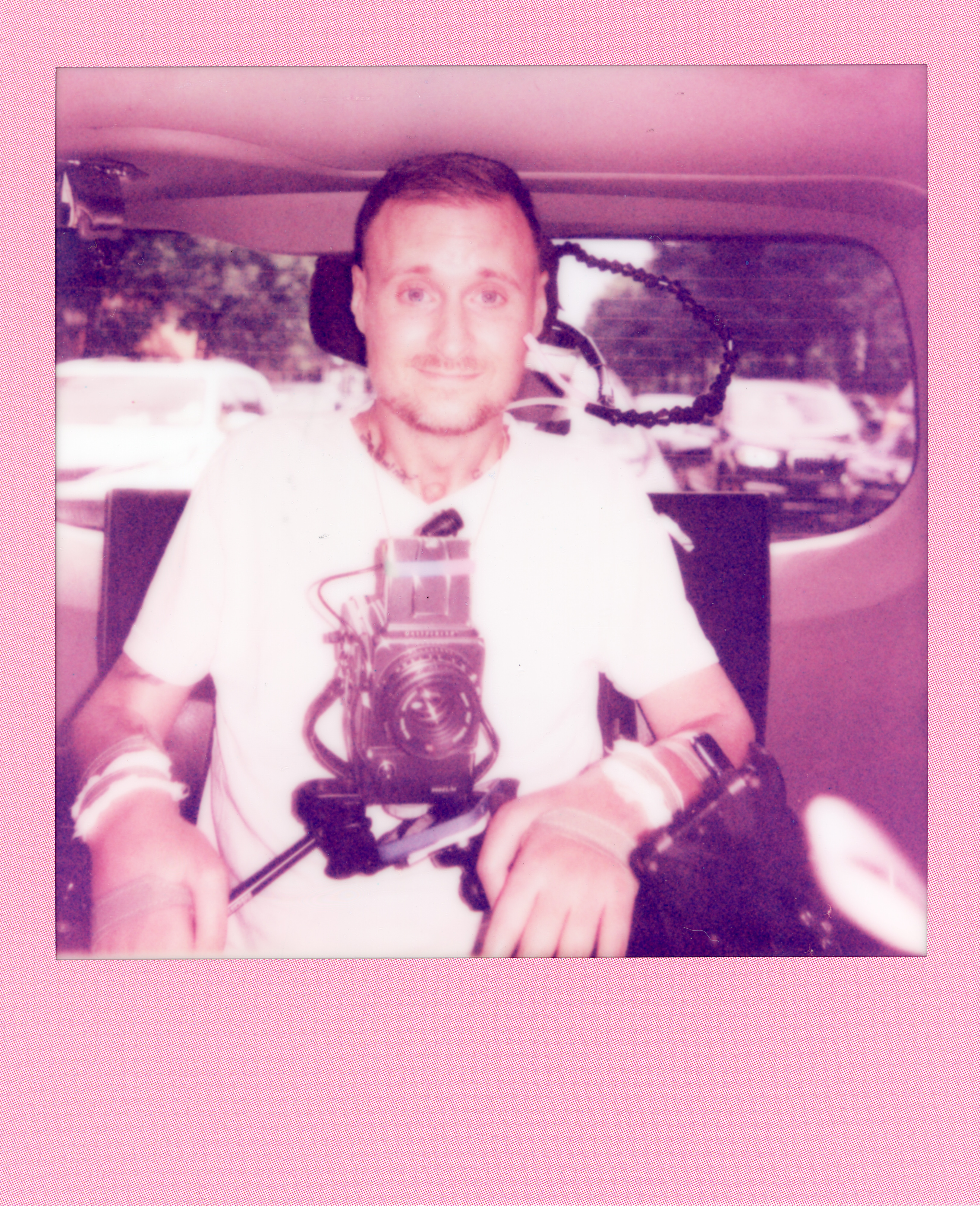 Miami 2023 Polaroid 080, a one-of-one instant photograph made in Miami, Florida, 2023 by Robert Andy Coombs.