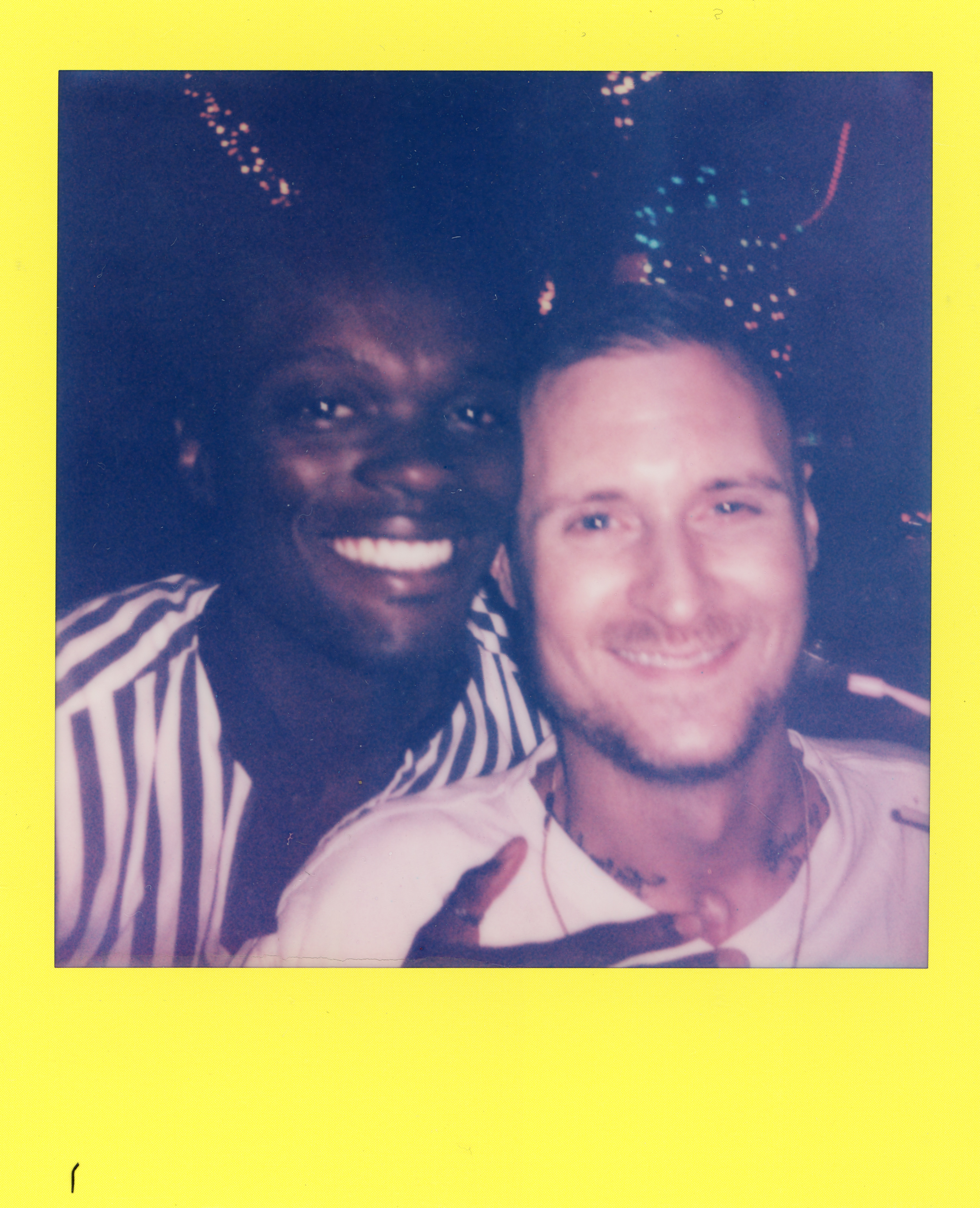 Miami 2023 Polaroid 083, a one-of-one instant photograph made in Miami, Florida, 2023 by Robert Andy Coombs.