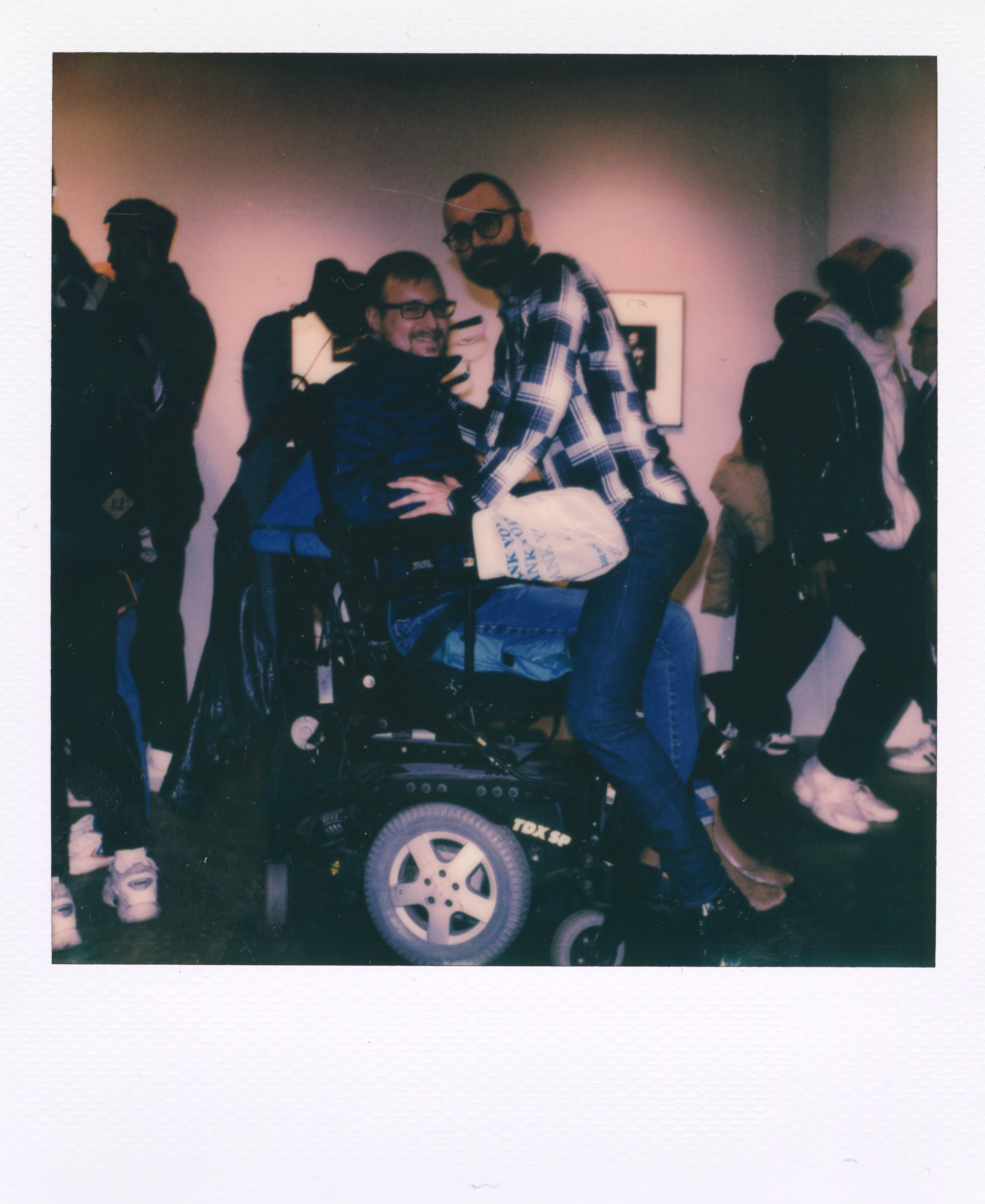 Yale Polaroid 102, a one-of-one instant photograph made in New Haven, Connecticut, 2020 by Robert Andy Coombs.