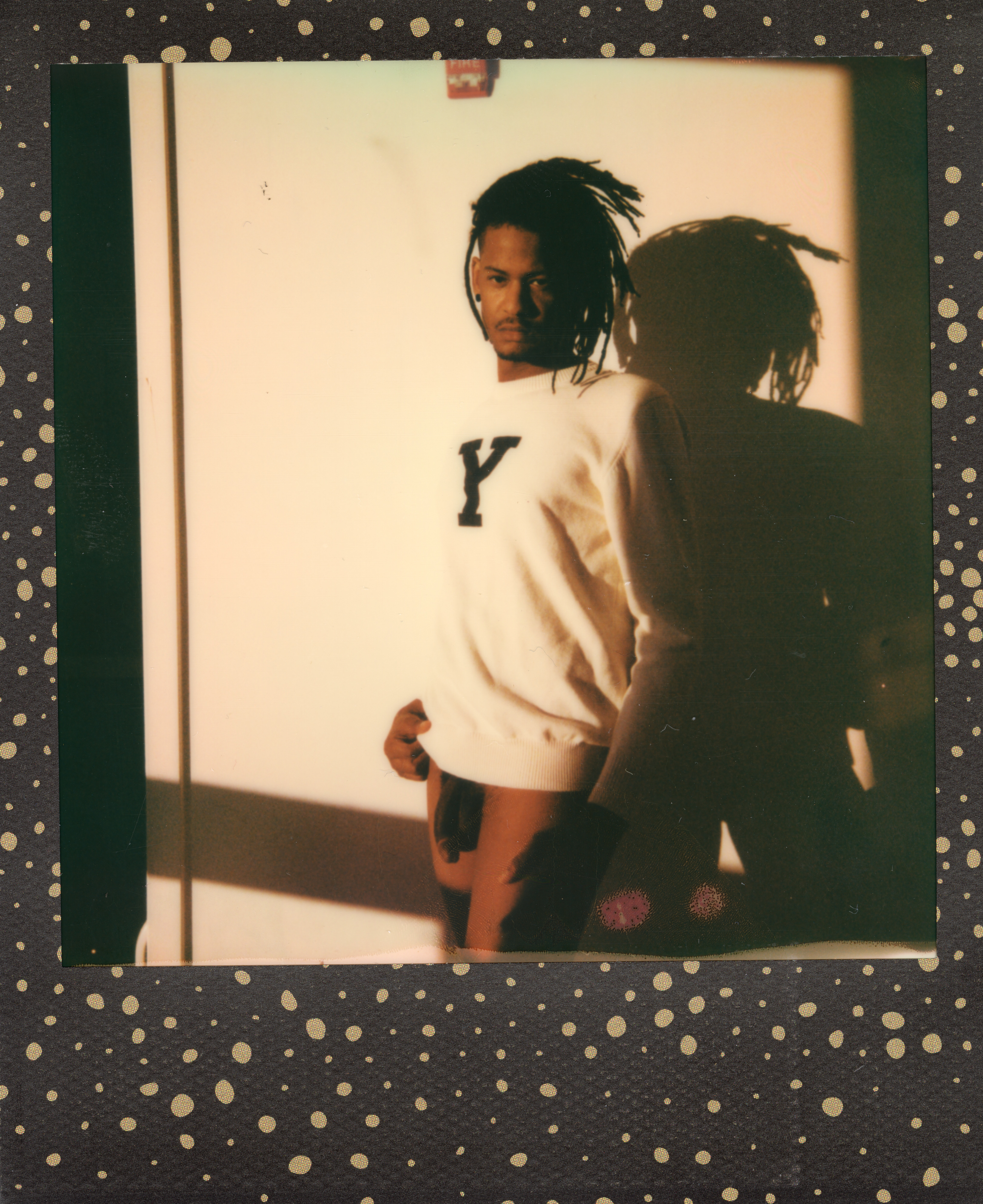Yale Polaroid 103, a one-of-one instant photograph made in New Haven, Connecticut, 2020 by Robert Andy Coombs.