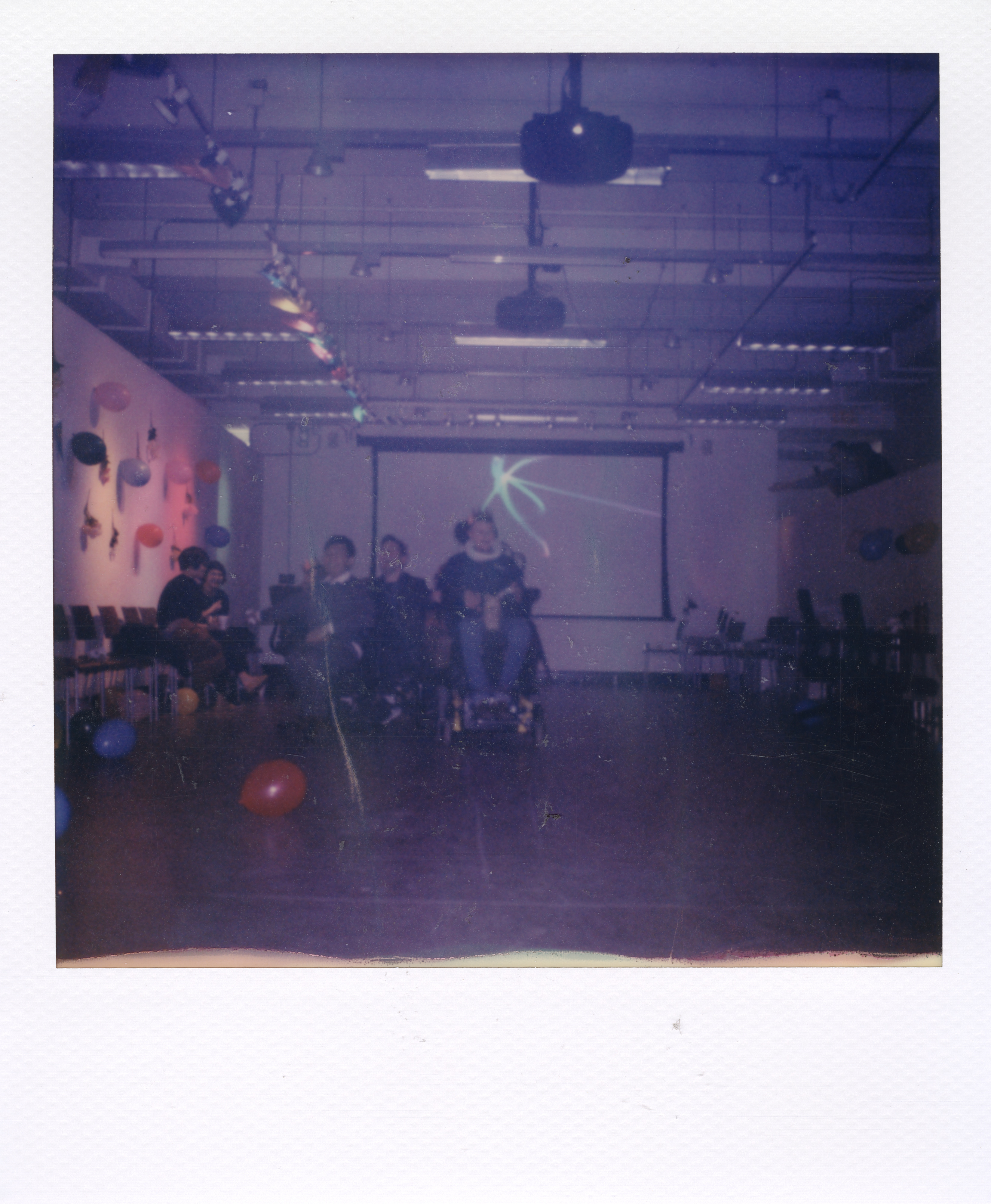 Yale Polaroid 011, a one-of-one instant photograph made in New Haven, Connecticut, 2020 by Robert Andy Coombs.