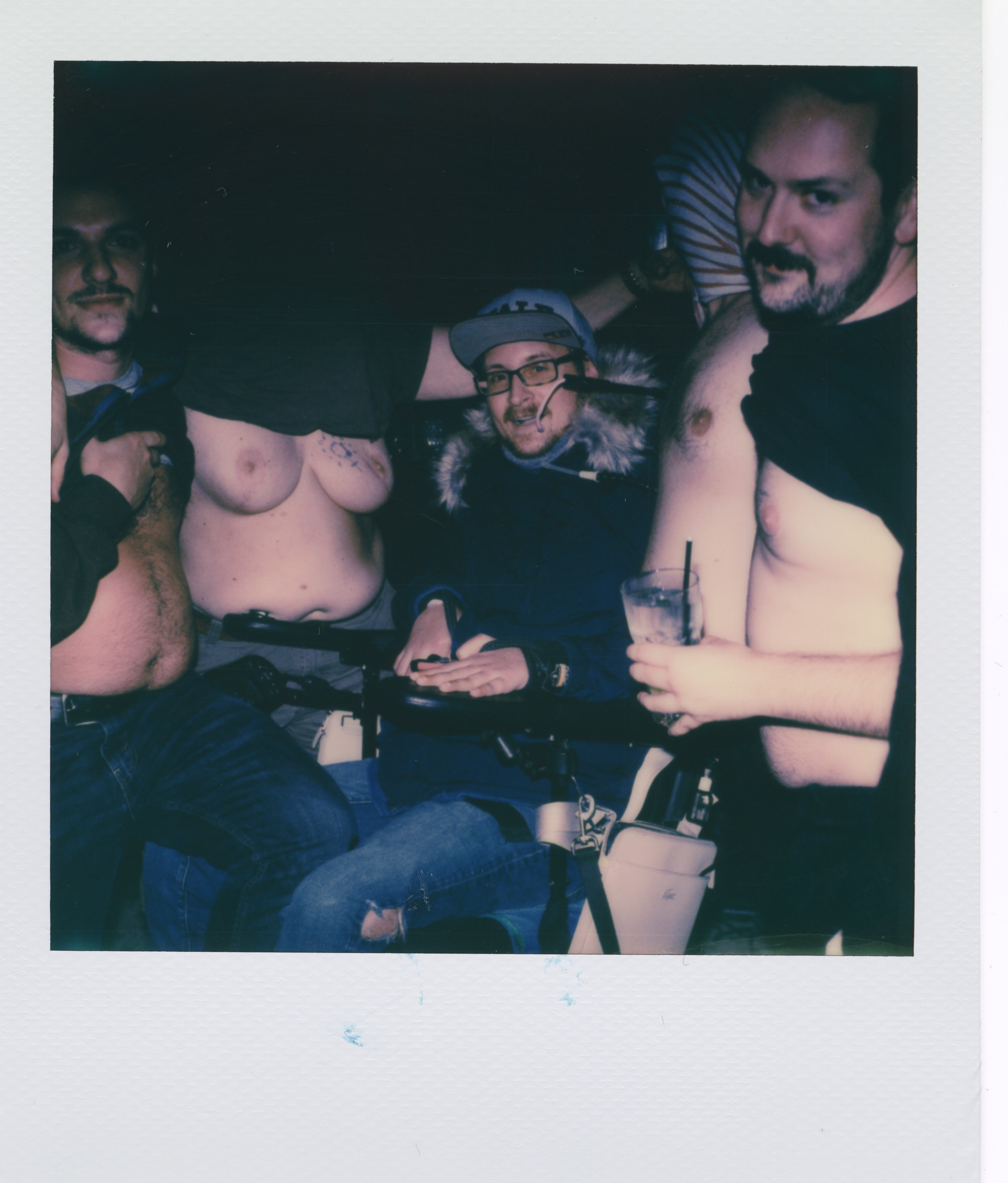 Yale Polaroid 117, a one-of-one instant photograph made in New Haven, Connecticut, 2020 by Robert Andy Coombs.