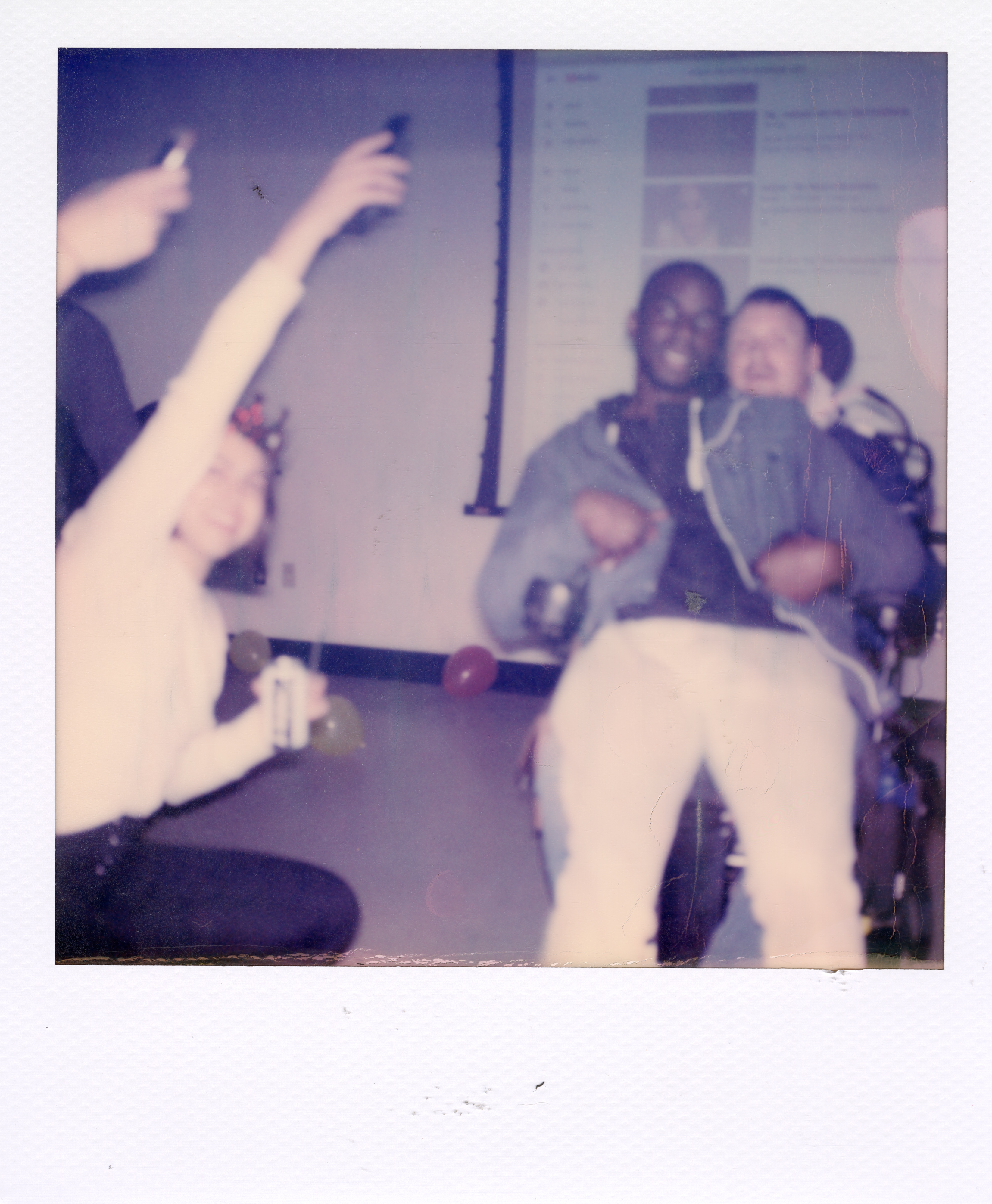 Yale Polaroid 012, a one-of-one instant photograph made in New Haven, Connecticut, 2020 by Robert Andy Coombs.
