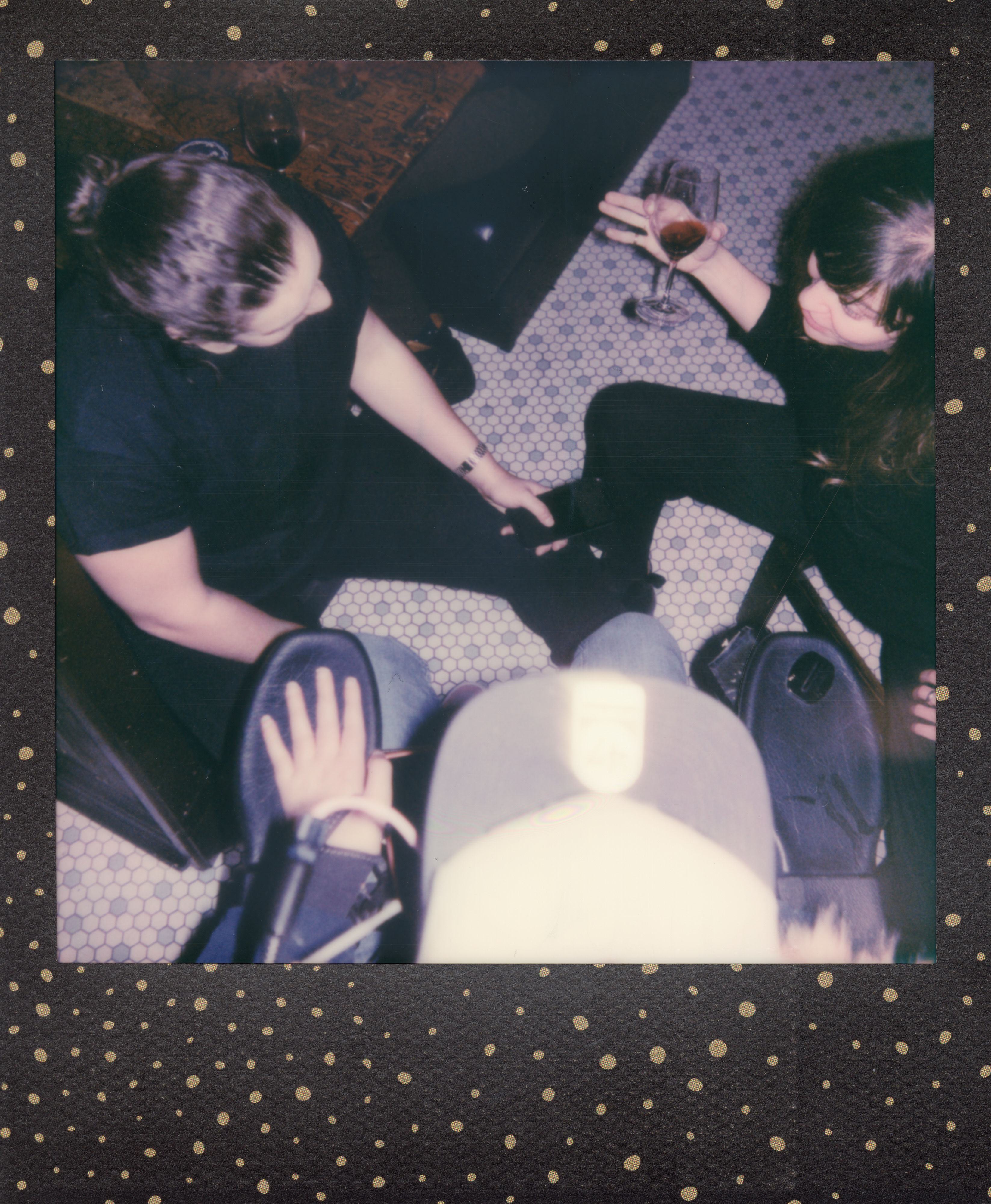 Yale Polaroid 120, a one-of-one instant photograph made in New Haven, Connecticut, 2020 by Robert Andy Coombs.