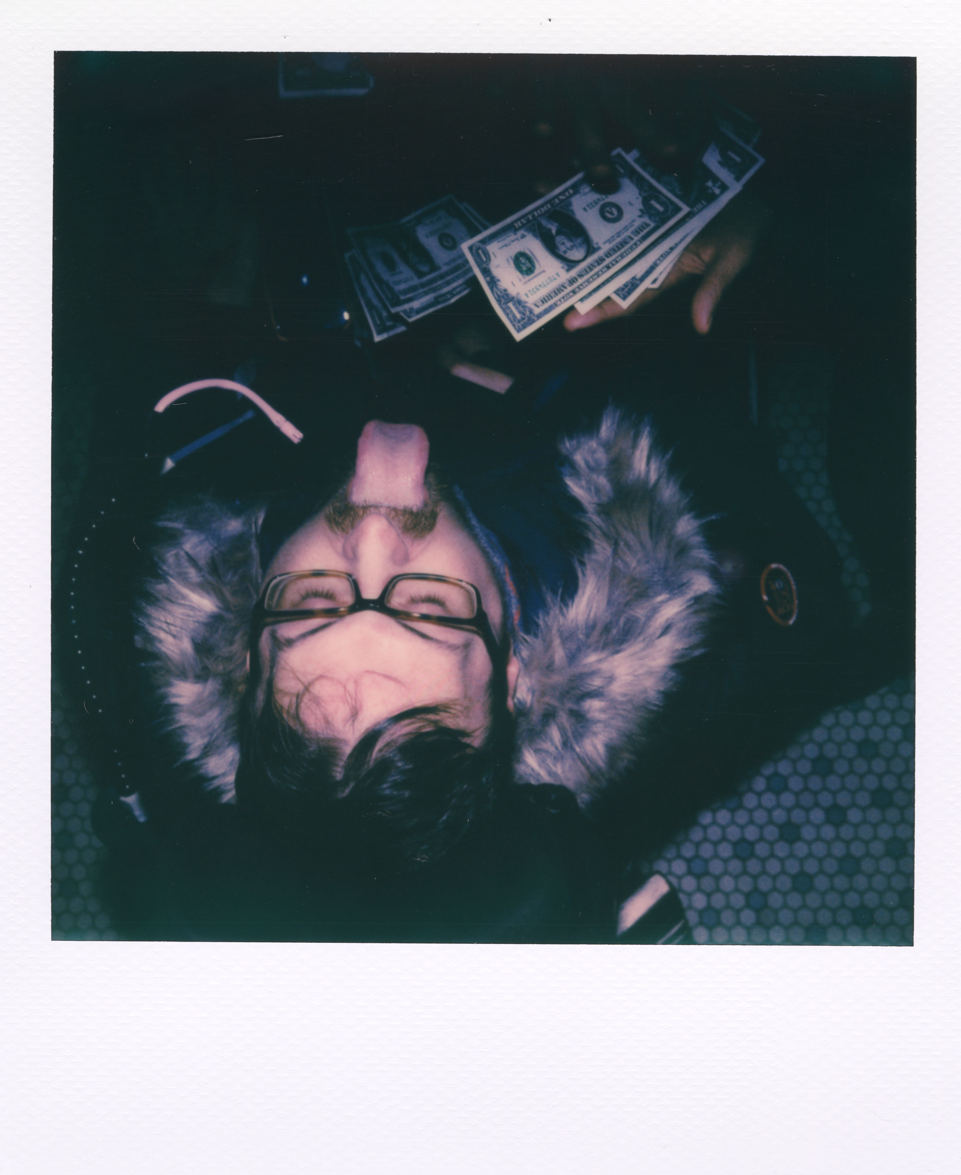 Yale Polaroid 121, a one-of-one instant photograph made in New Haven, Connecticut, 2020 by Robert Andy Coombs.