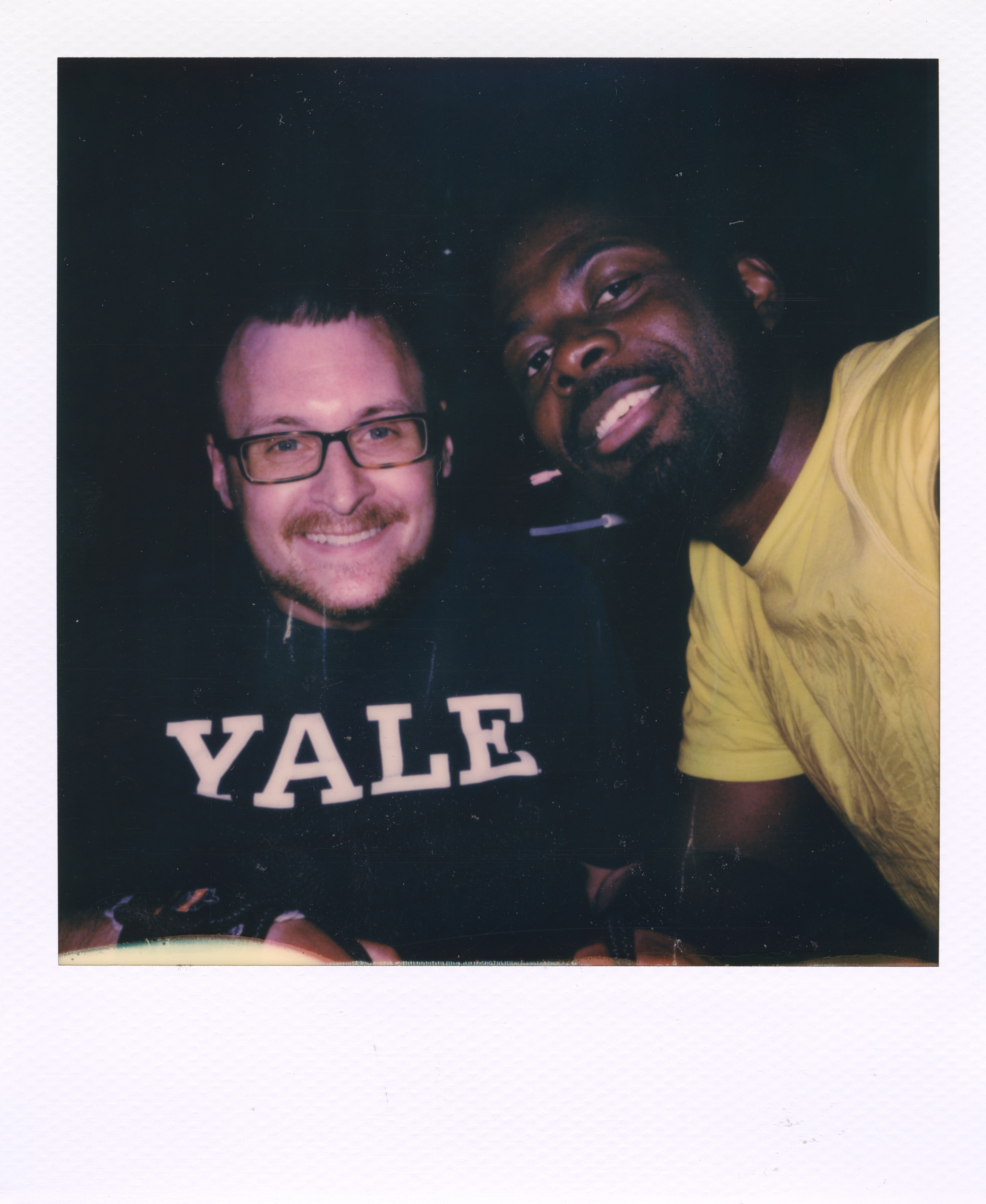 Yale Polaroid 013, a one-of-one instant photograph made in New Haven, Connecticut, 2020 by Robert Andy Coombs.