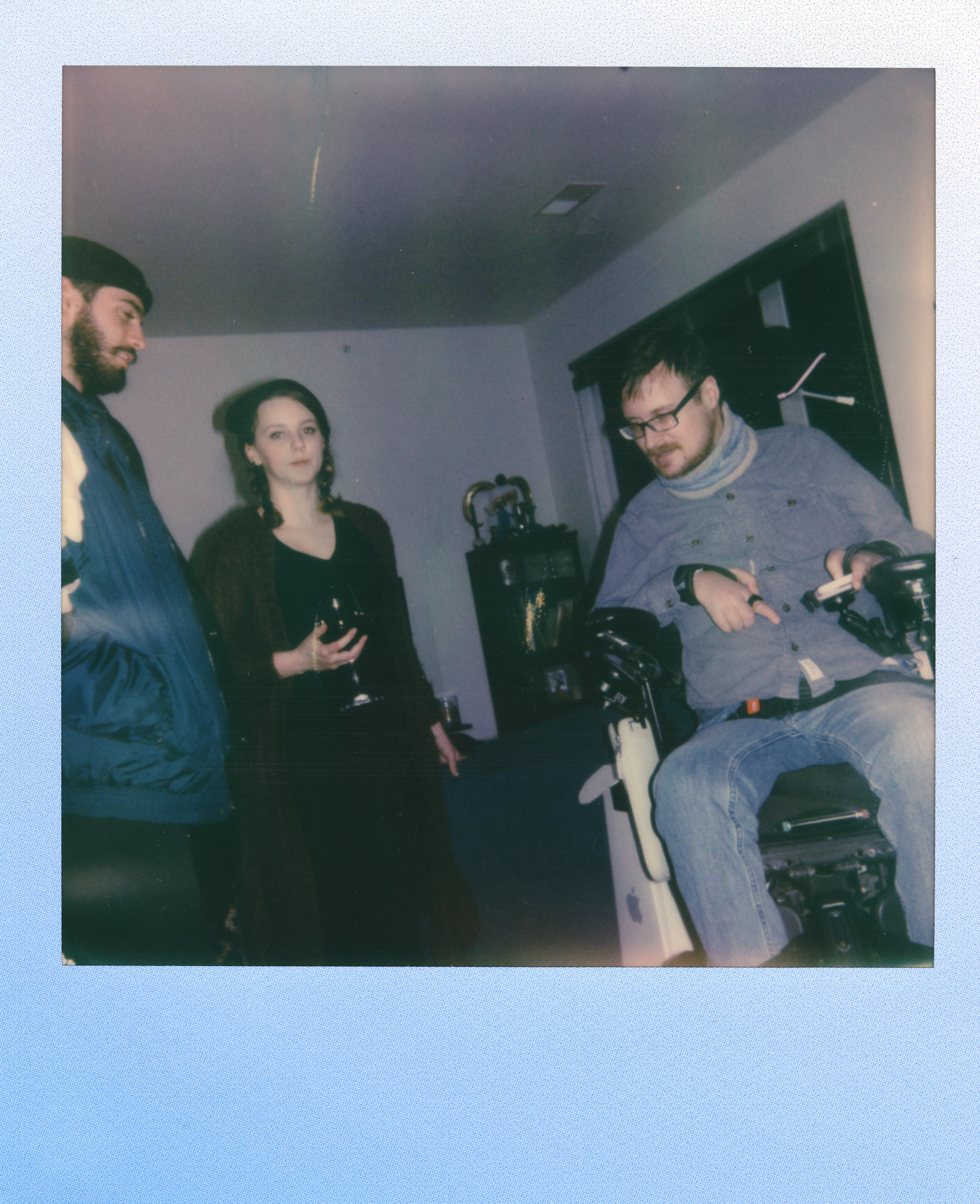 Yale Polaroid 132, a one-of-one instant photograph made in New Haven, Connecticut, 2020 by Robert Andy Coombs.