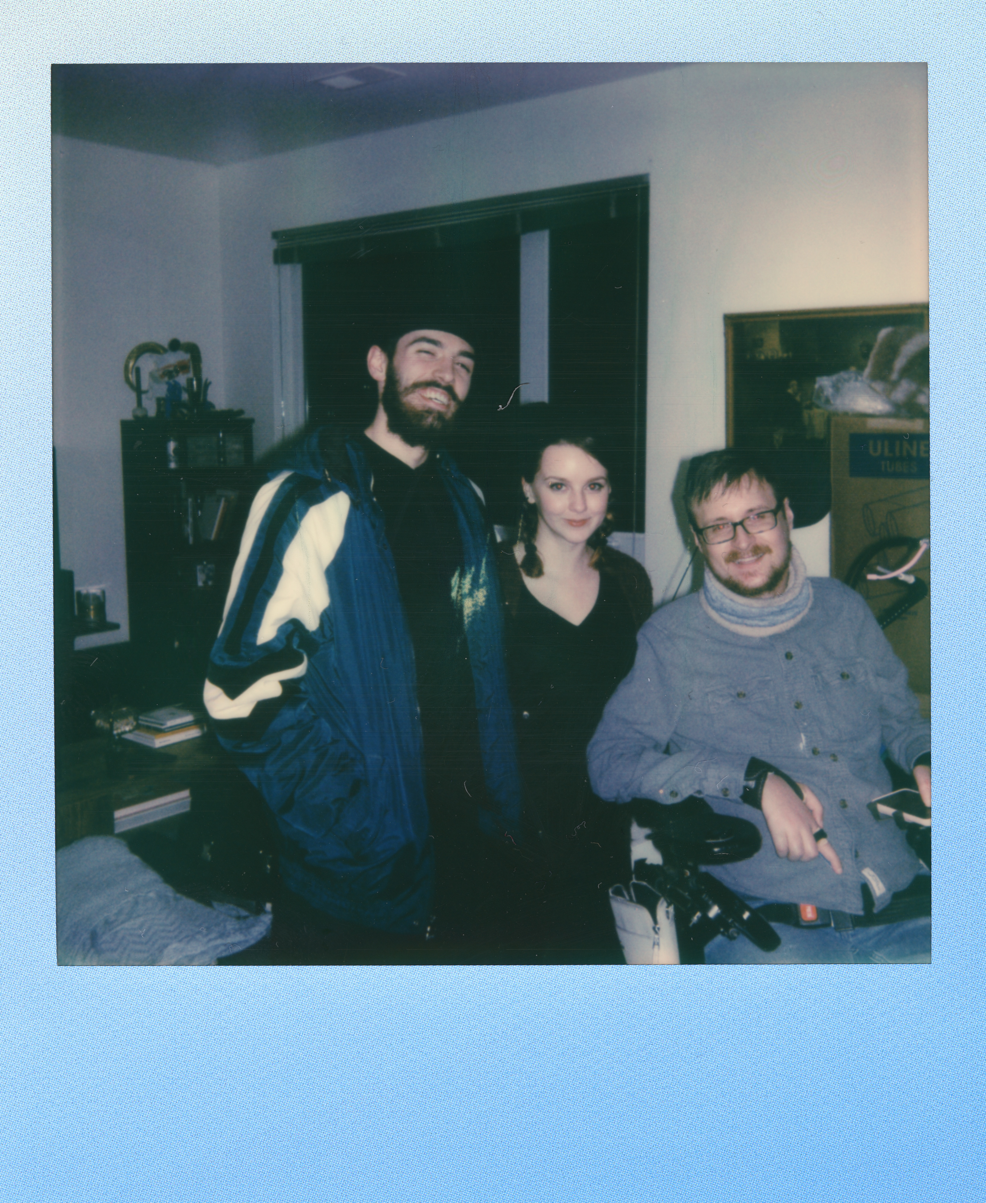 Yale Polaroid 133, a one-of-one instant photograph made in New Haven, Connecticut, 2020 by Robert Andy Coombs.