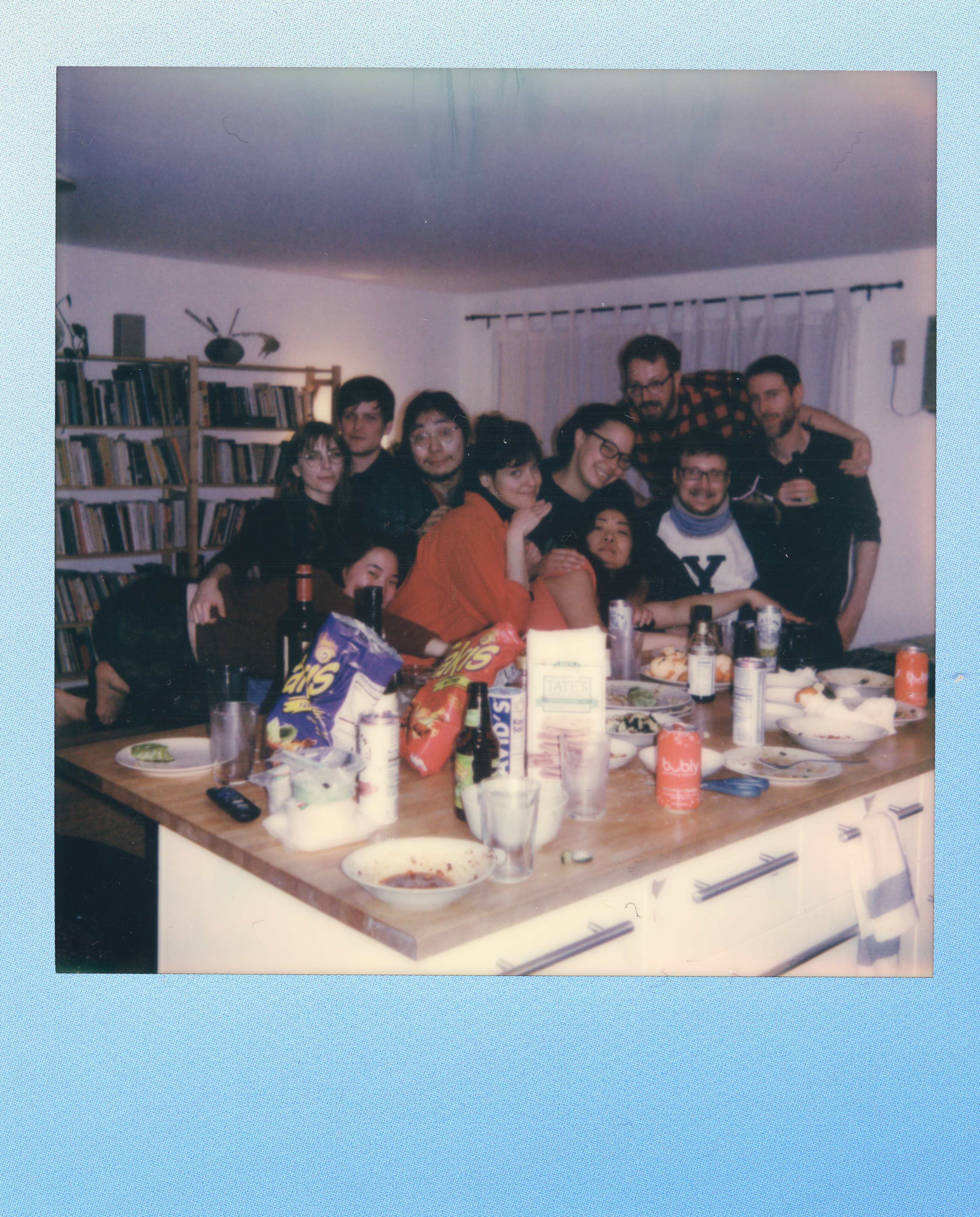 Yale Polaroid 140, a one-of-one instant photograph made in New Haven, Connecticut, 2020 by Robert Andy Coombs.