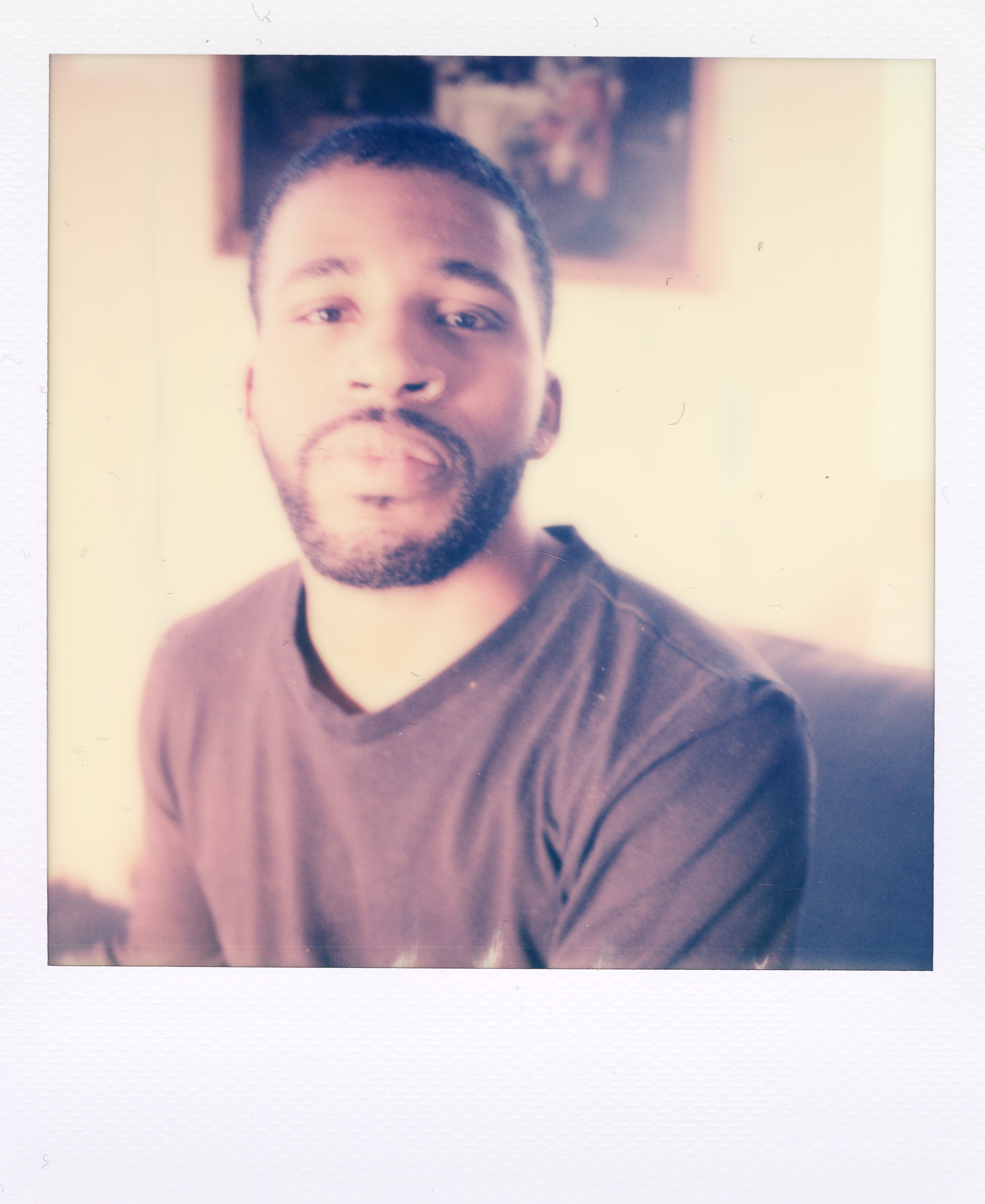 Yale Polaroid 145, a one-of-one instant photograph made in New Haven, Connecticut, 2020 by Robert Andy Coombs.