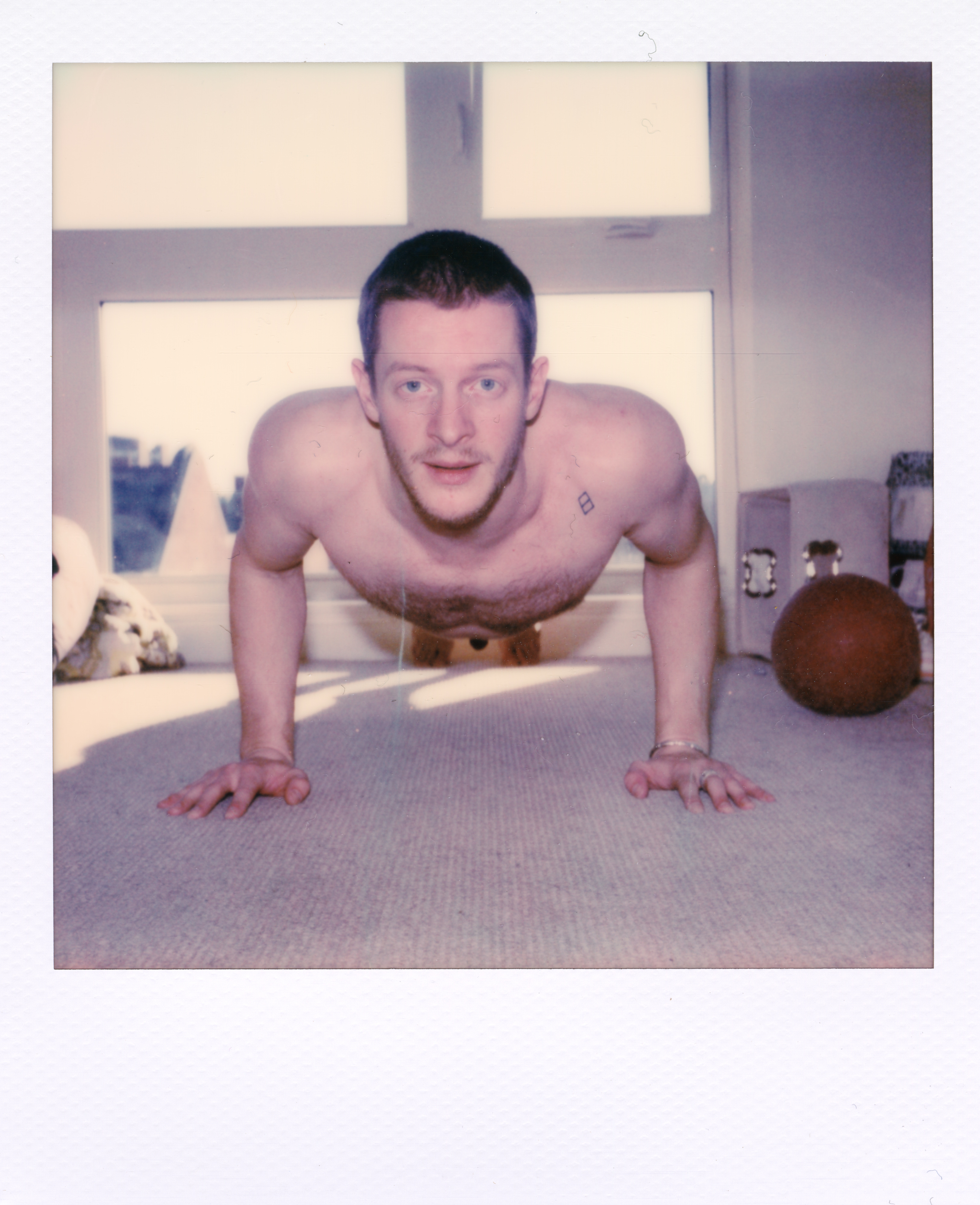 Yale Polaroid 151, a one-of-one instant photograph made in New Haven, Connecticut, 2020 by Robert Andy Coombs.