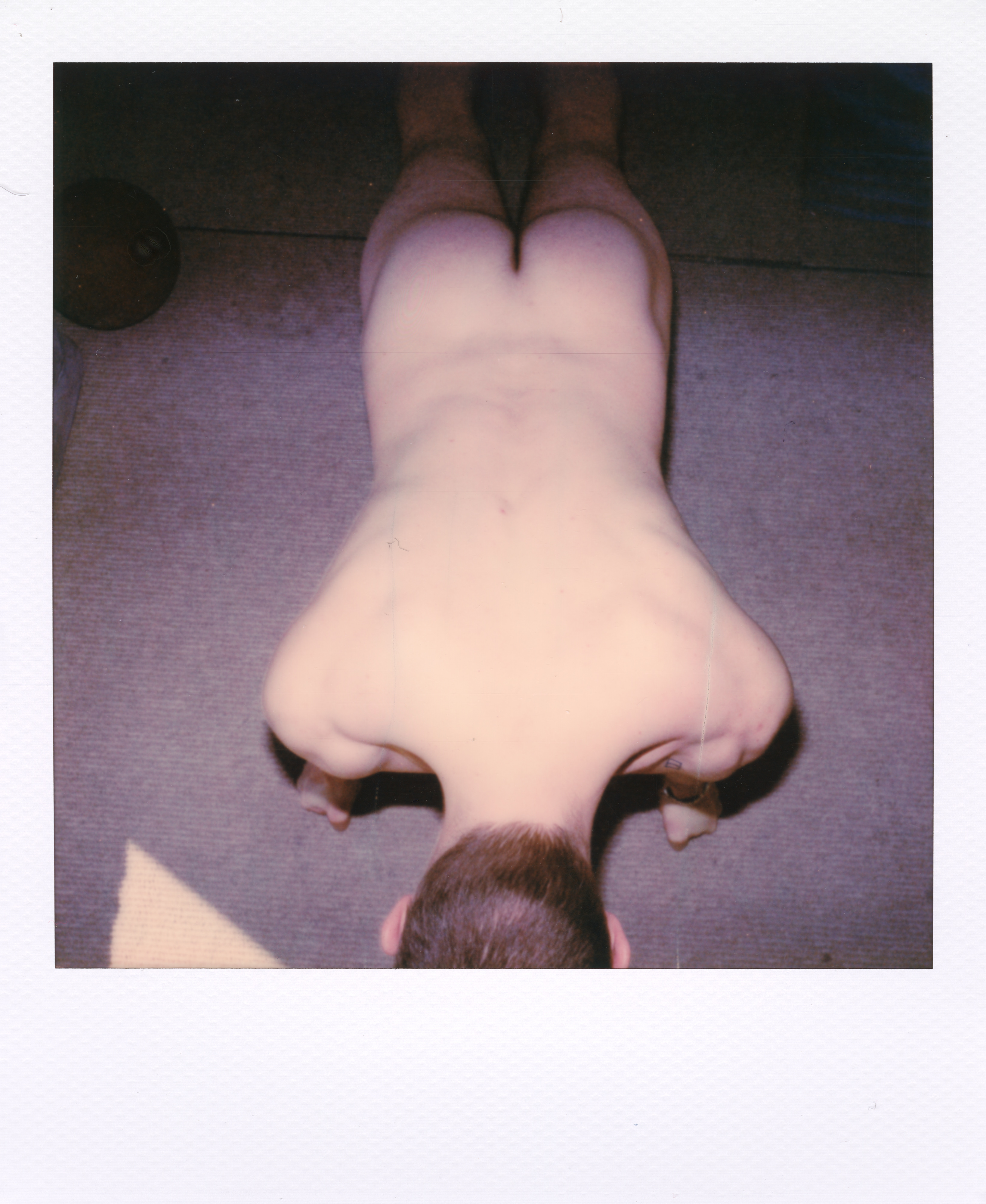 Yale Polaroid 153, a one-of-one instant photograph made in New Haven, Connecticut, 2020 by Robert Andy Coombs.