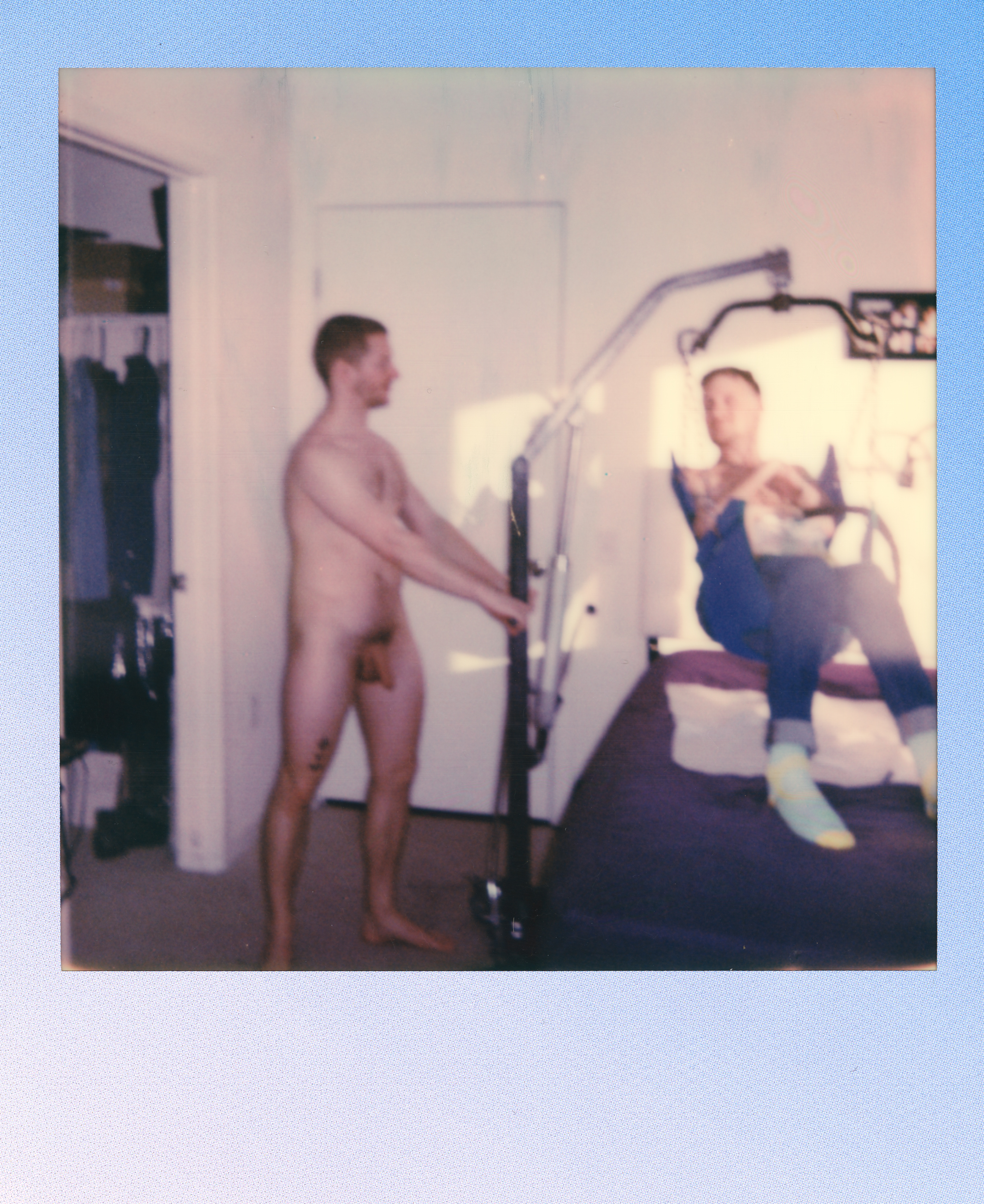 Yale Polaroid 158, a one-of-one instant photograph made in New Haven, Connecticut, 2020 by Robert Andy Coombs.