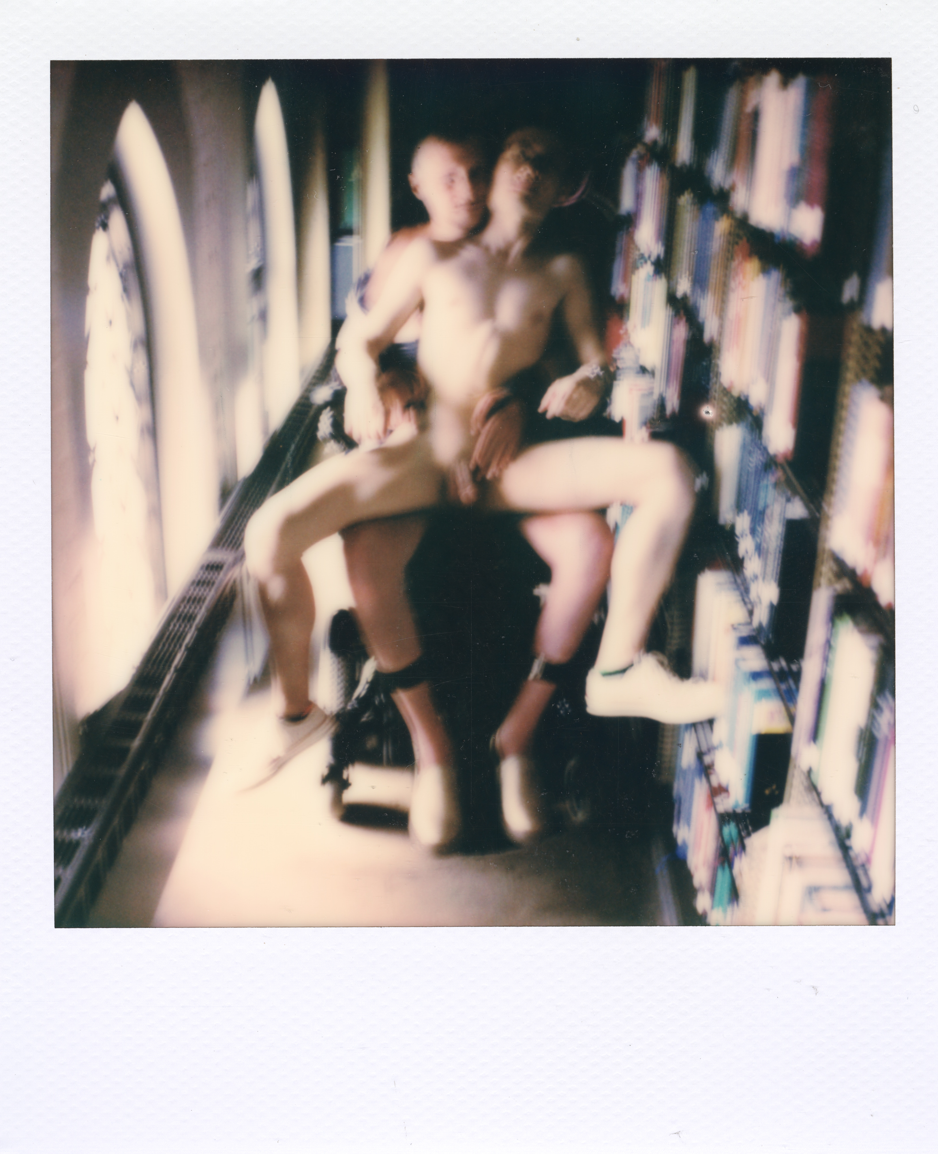 Yale Polaroid 017, a one-of-one instant photograph made in New Haven, Connecticut, 2020 by Robert Andy Coombs.