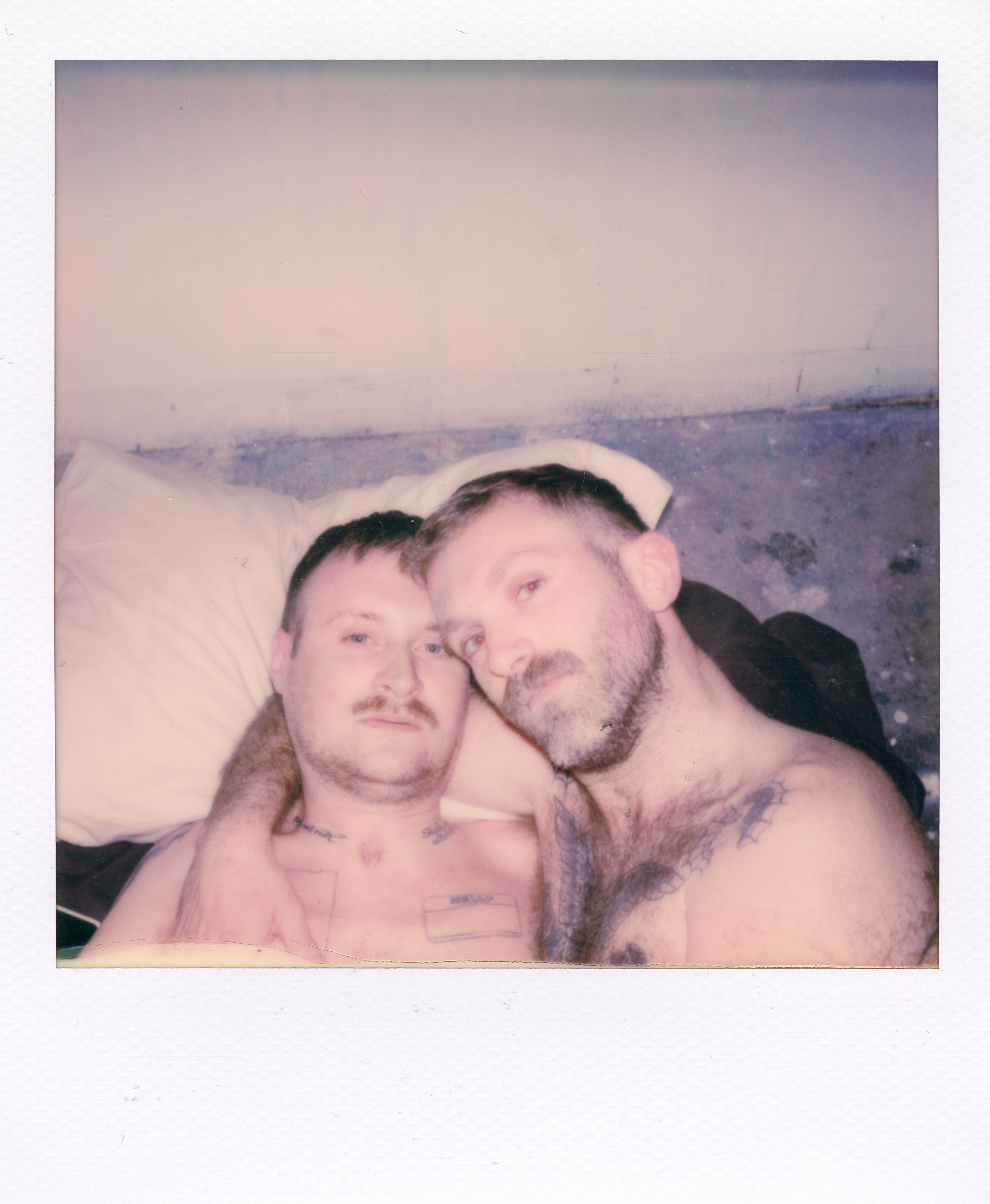 Yale Polaroid 018, a one-of-one instant photograph made in New Haven, Connecticut, 2020 by Robert Andy Coombs.
