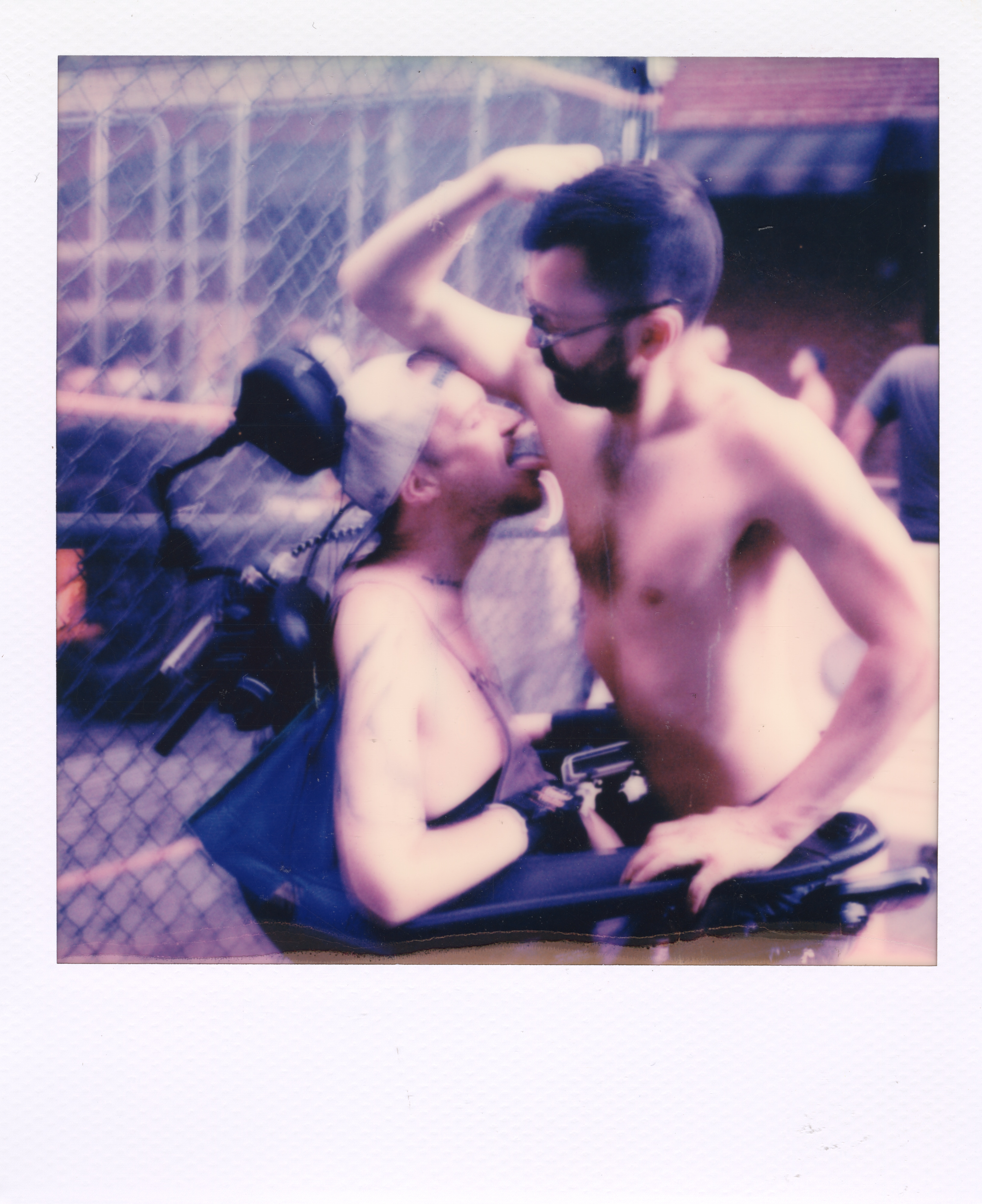 Yale Polaroid 019, a one-of-one instant photograph made in New Haven, Connecticut, 2020 by Robert Andy Coombs.