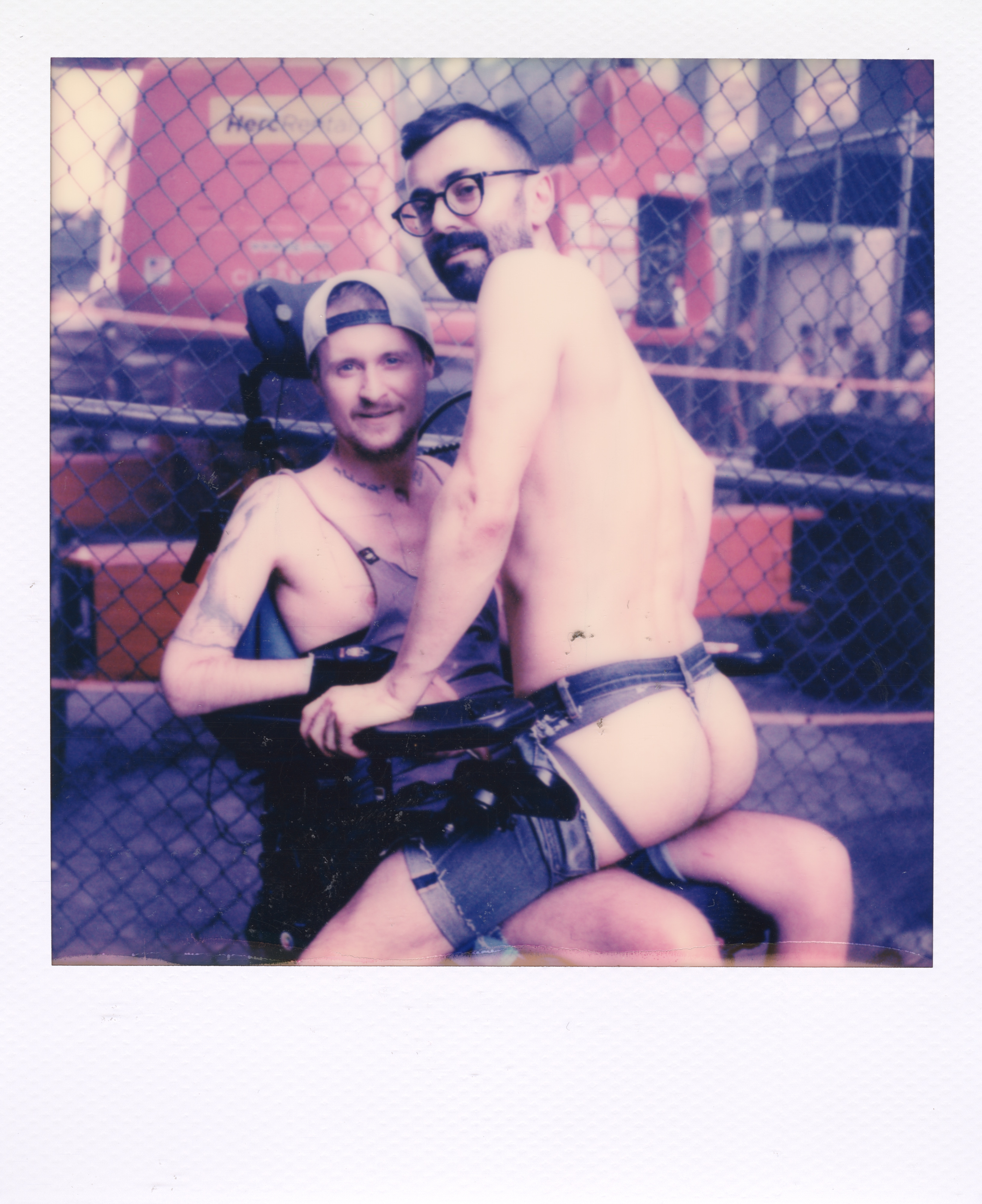 Yale Polaroid 020, a one-of-one instant photograph made in New Haven, Connecticut, 2020 by Robert Andy Coombs.