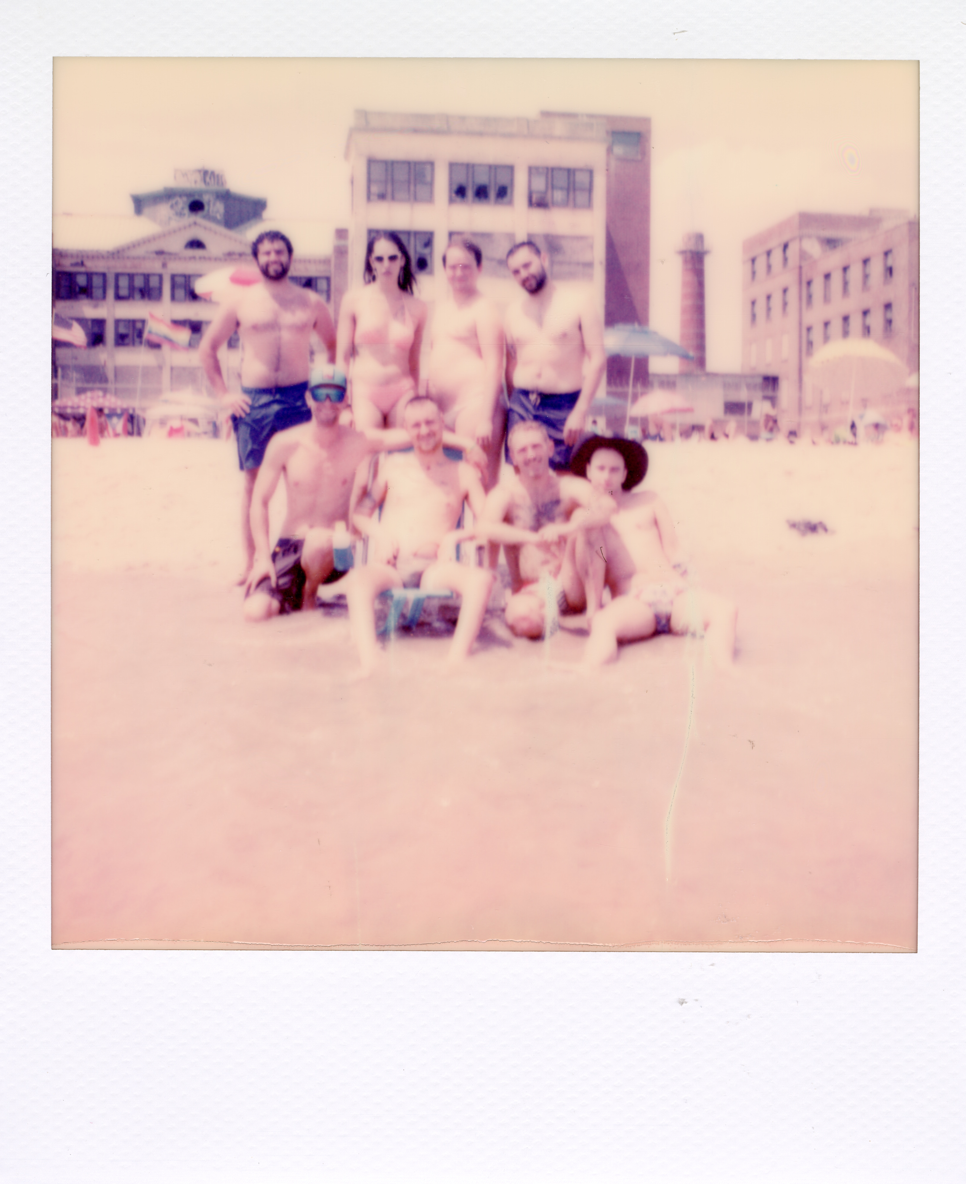 Yale Polaroid 024, a one-of-one instant photograph made in New Haven, Connecticut, 2020 by Robert Andy Coombs.