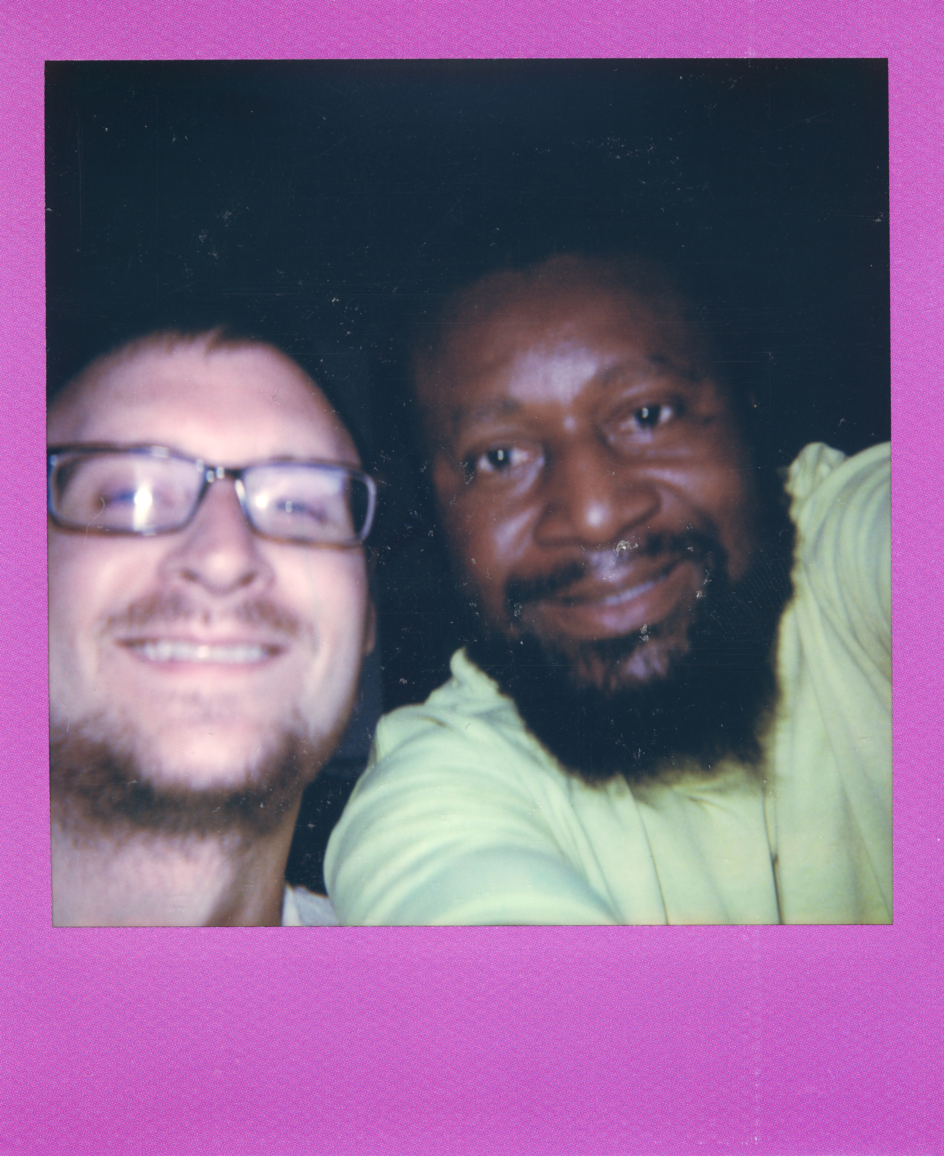 Yale Polaroid 027, a one-of-one instant photograph made in New Haven, Connecticut, 2020 by Robert Andy Coombs.
