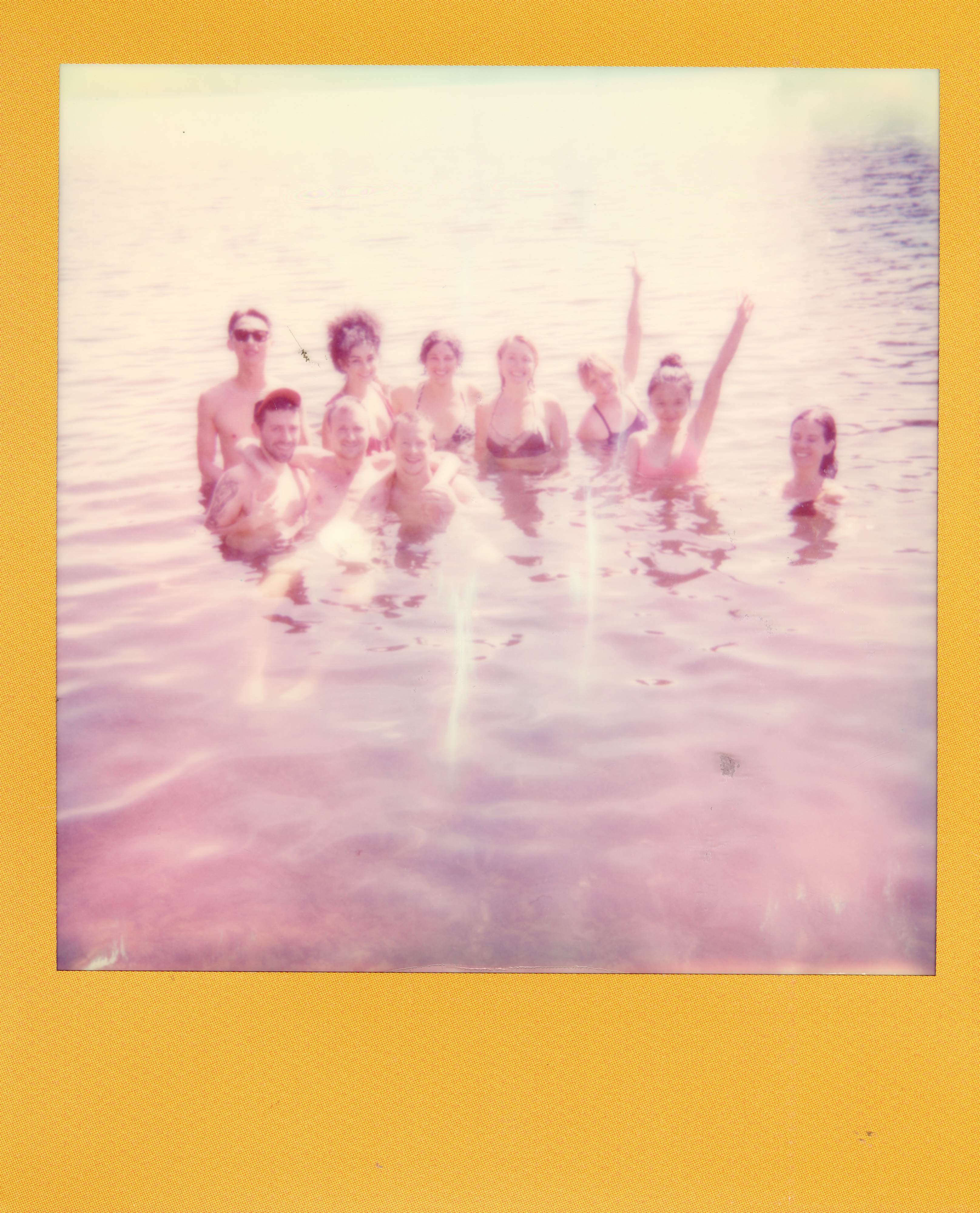 Yale Polaroid 033, a one-of-one instant photograph made in New Haven, Connecticut, 2020 by Robert Andy Coombs.