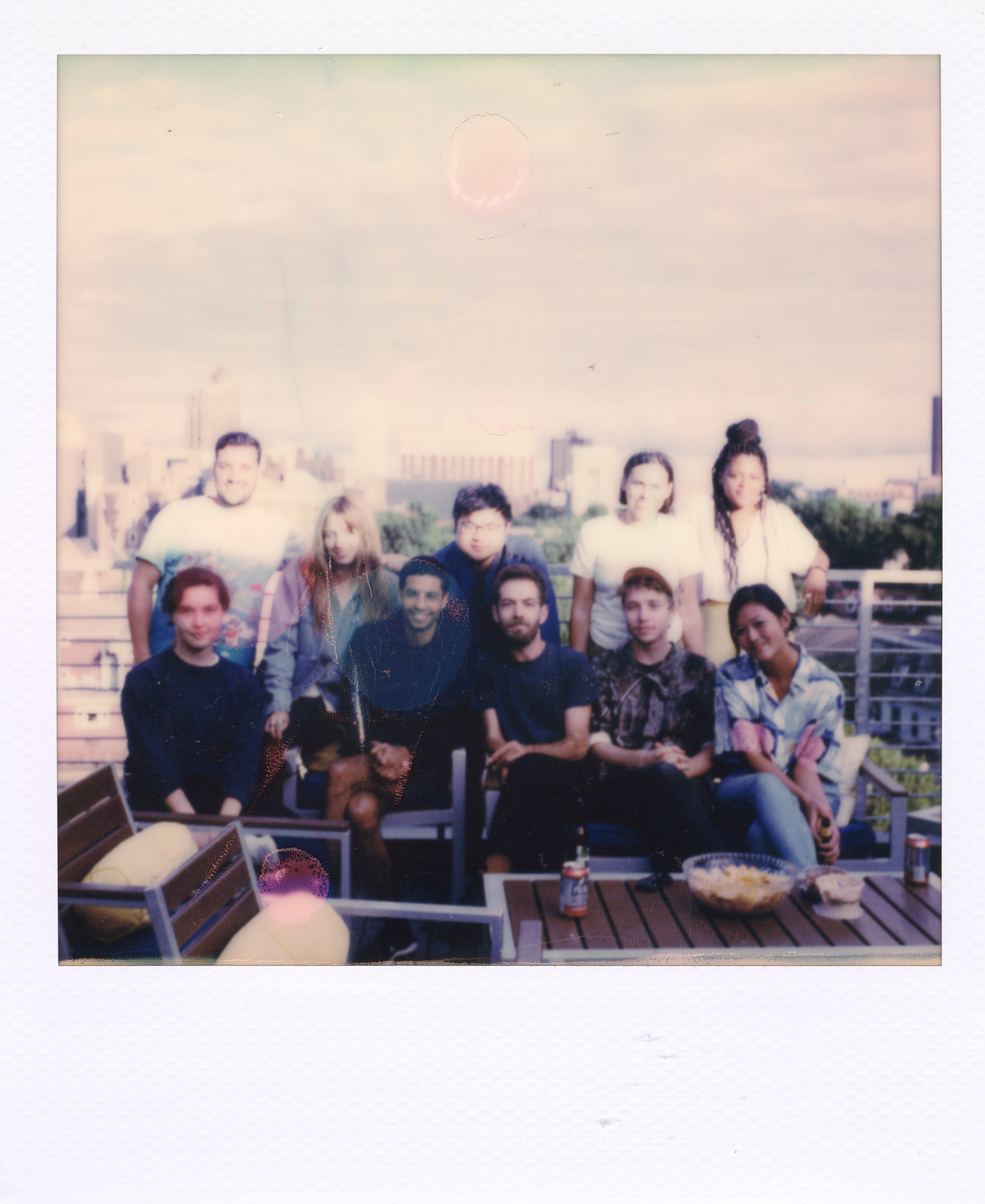 Yale Polaroid 035, a one-of-one instant photograph made in New Haven, Connecticut, 2020 by Robert Andy Coombs.