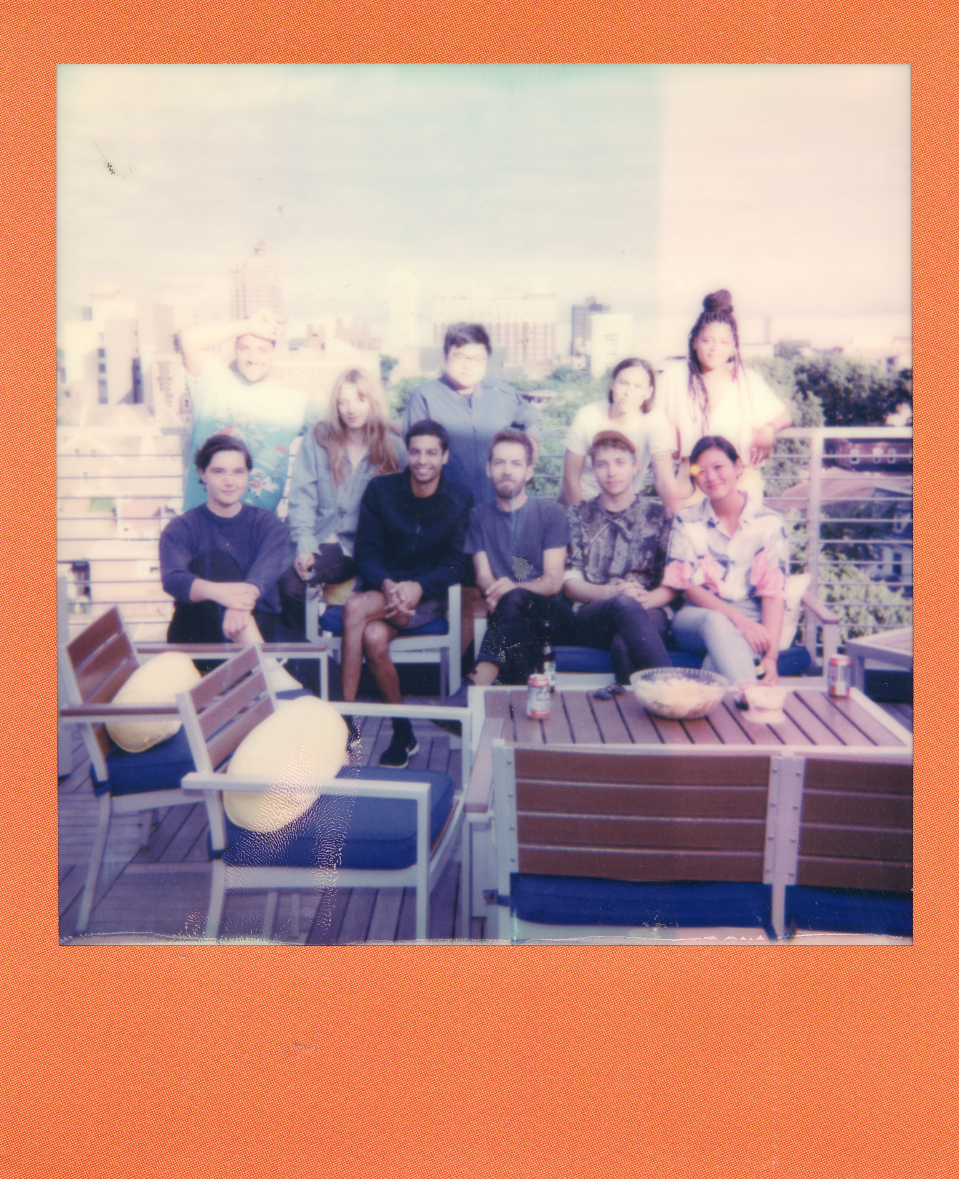 Yale Polaroid 038, a one-of-one instant photograph made in New Haven, Connecticut, 2020 by Robert Andy Coombs.