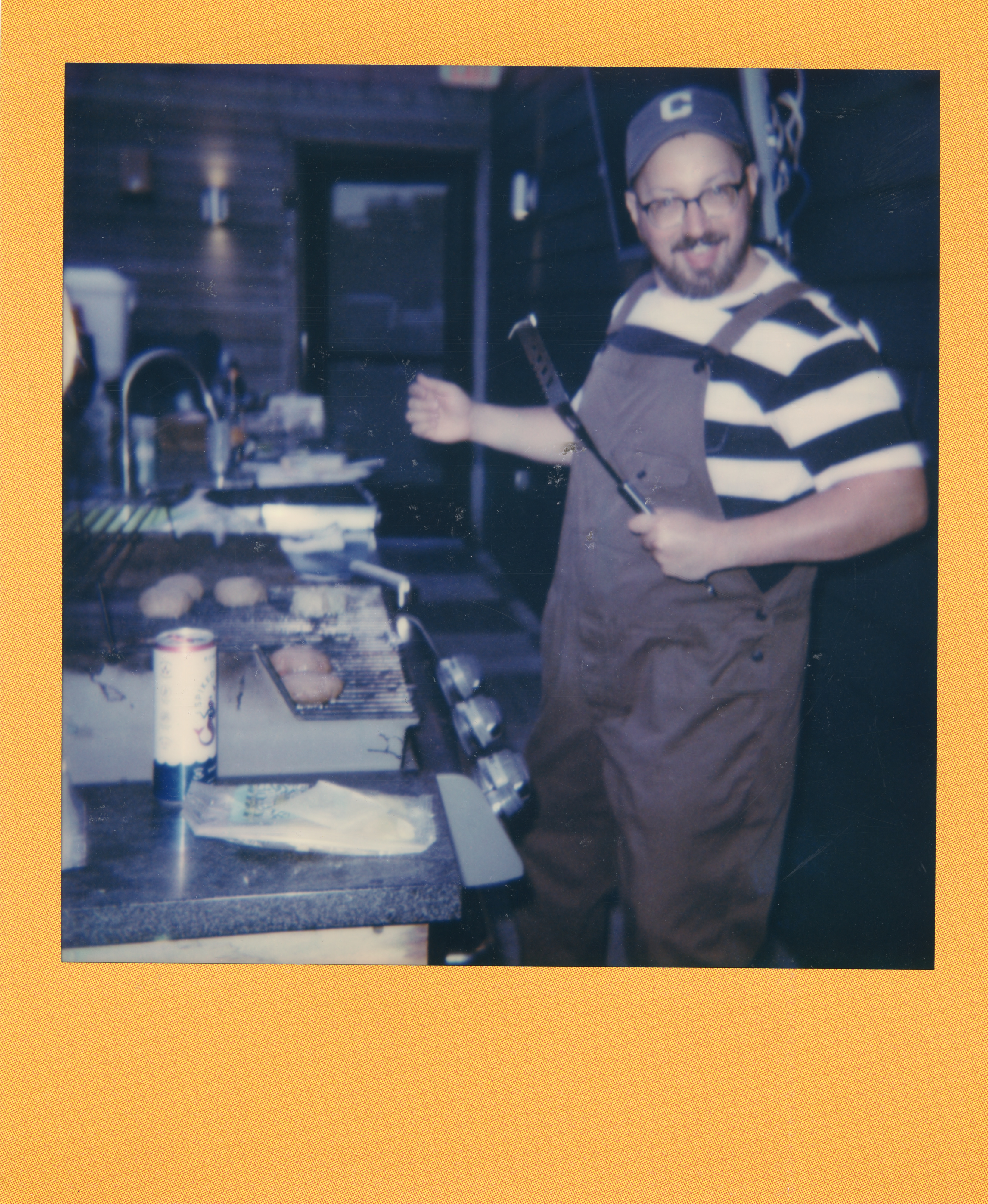 Yale Polaroid 039, a one-of-one instant photograph made in New Haven, Connecticut, 2020 by Robert Andy Coombs.