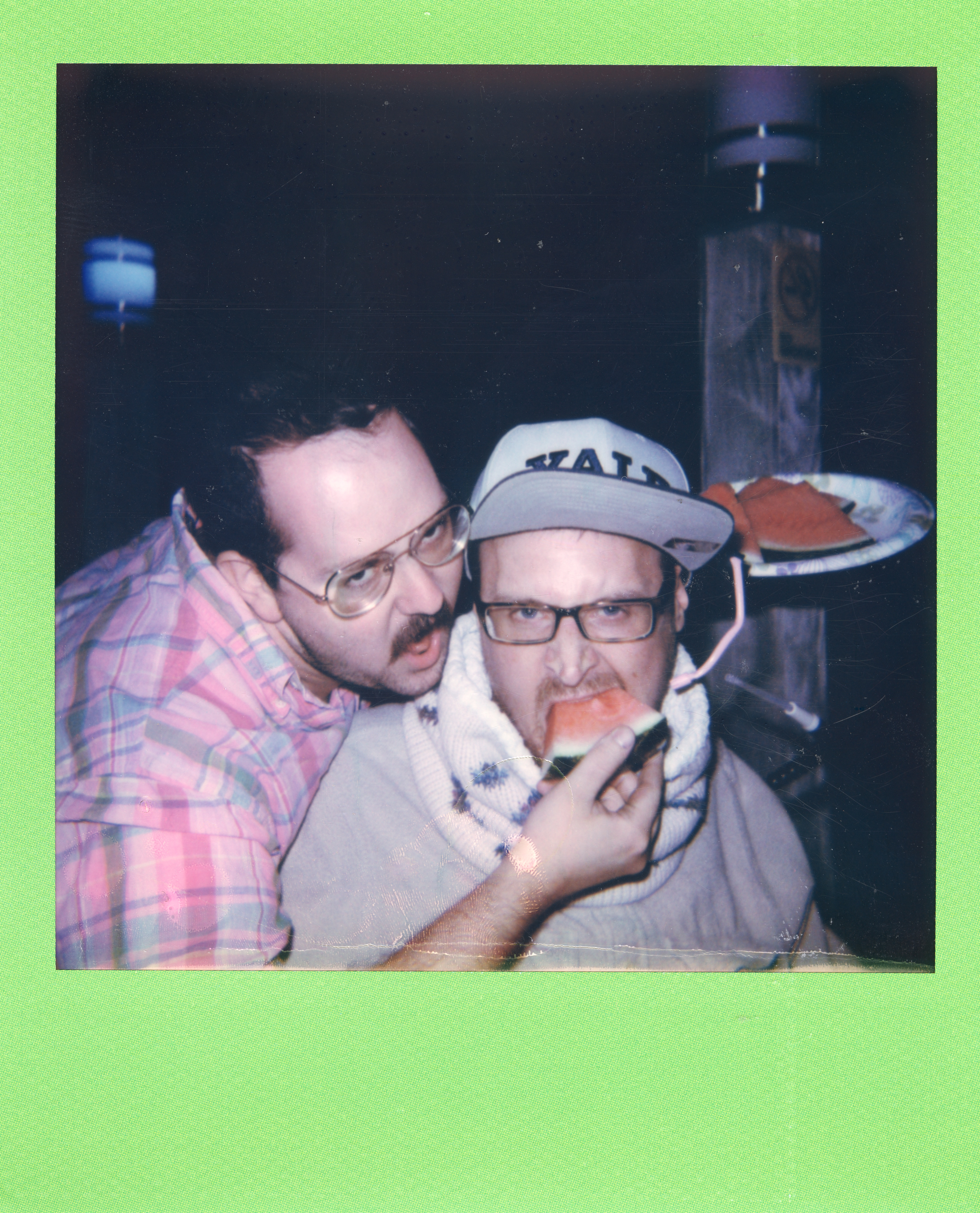 Yale Polaroid 040, a one-of-one instant photograph made in New Haven, Connecticut, 2020 by Robert Andy Coombs.