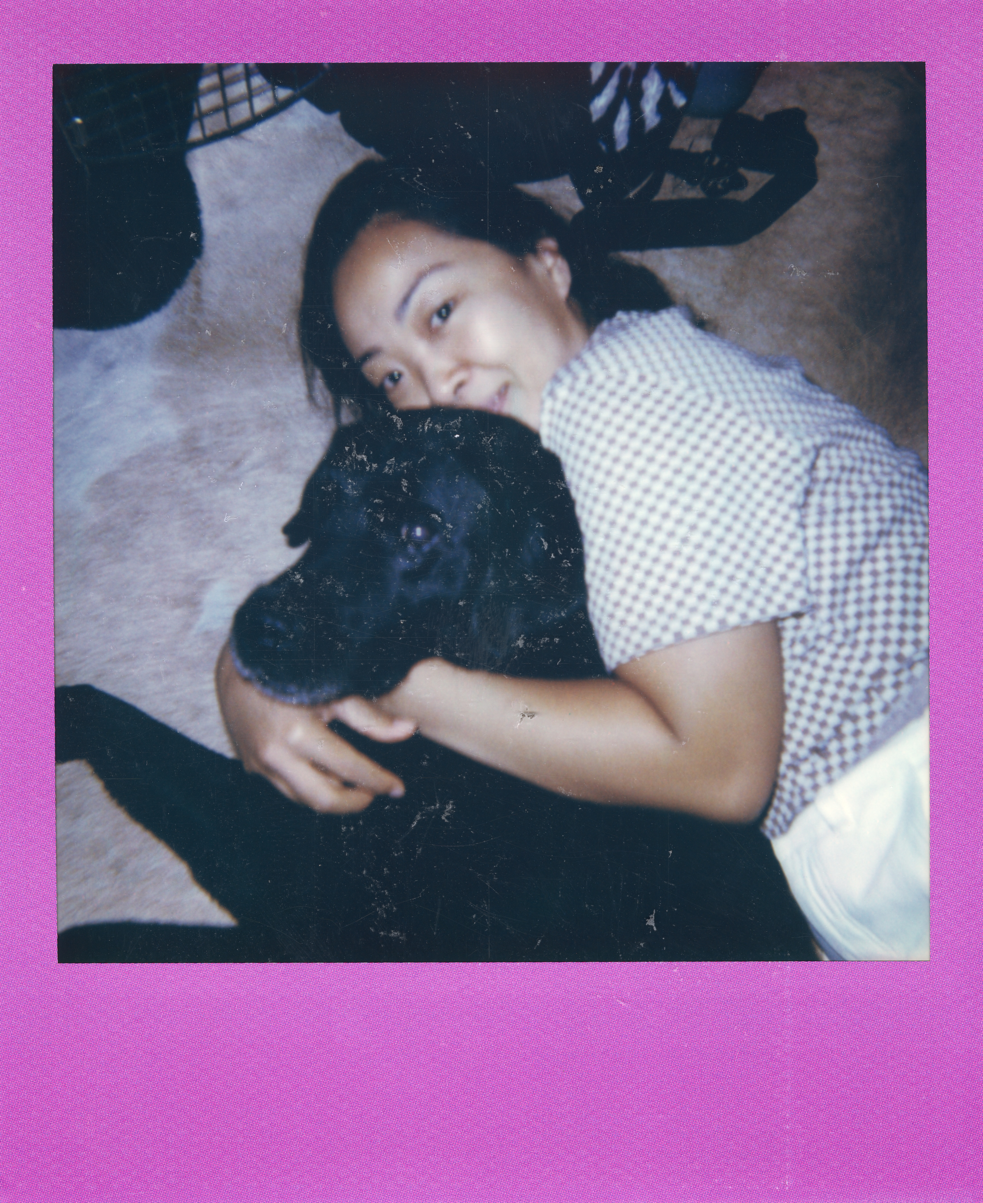Yale Polaroid 042, a one-of-one instant photograph made in New Haven, Connecticut, 2020 by Robert Andy Coombs.