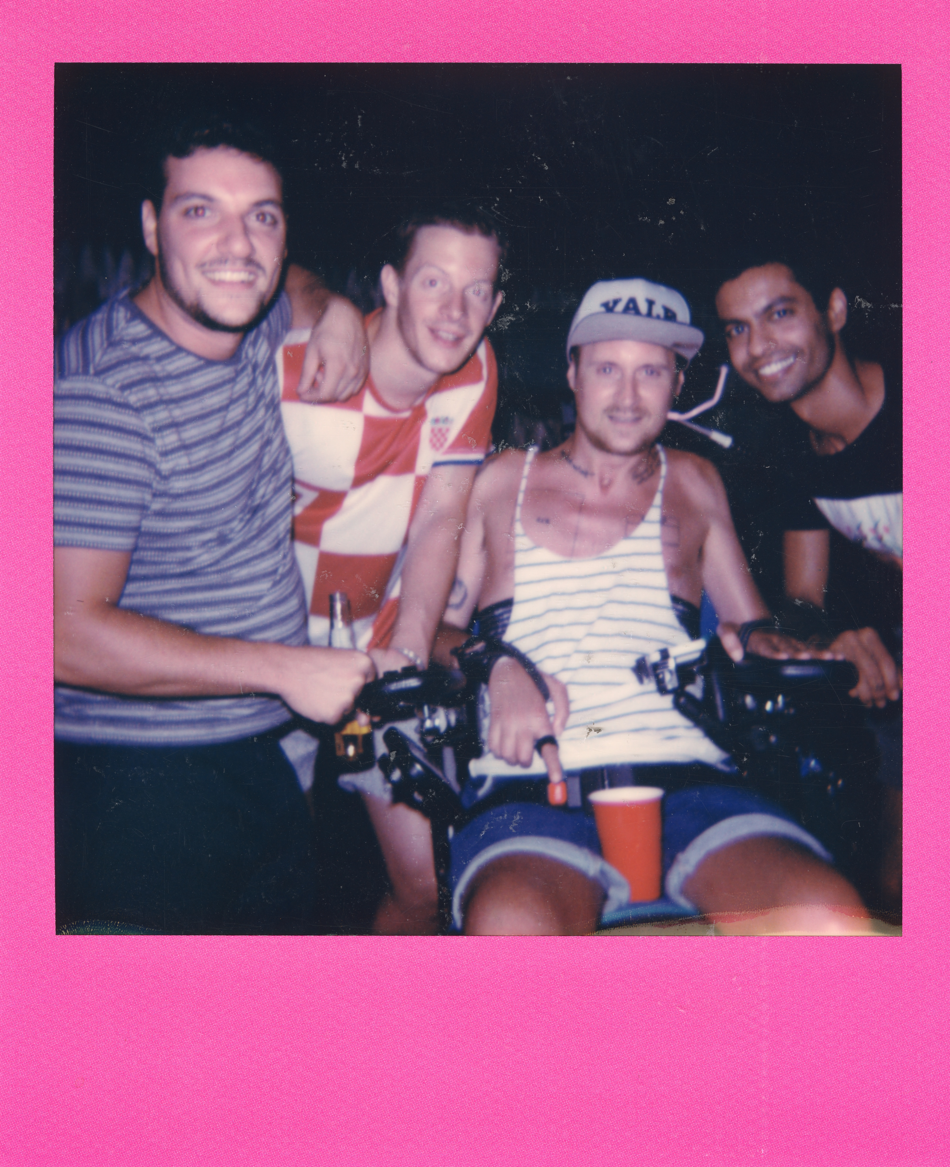 Yale Polaroid 045, a one-of-one instant photograph made in New Haven, Connecticut, 2020 by Robert Andy Coombs.