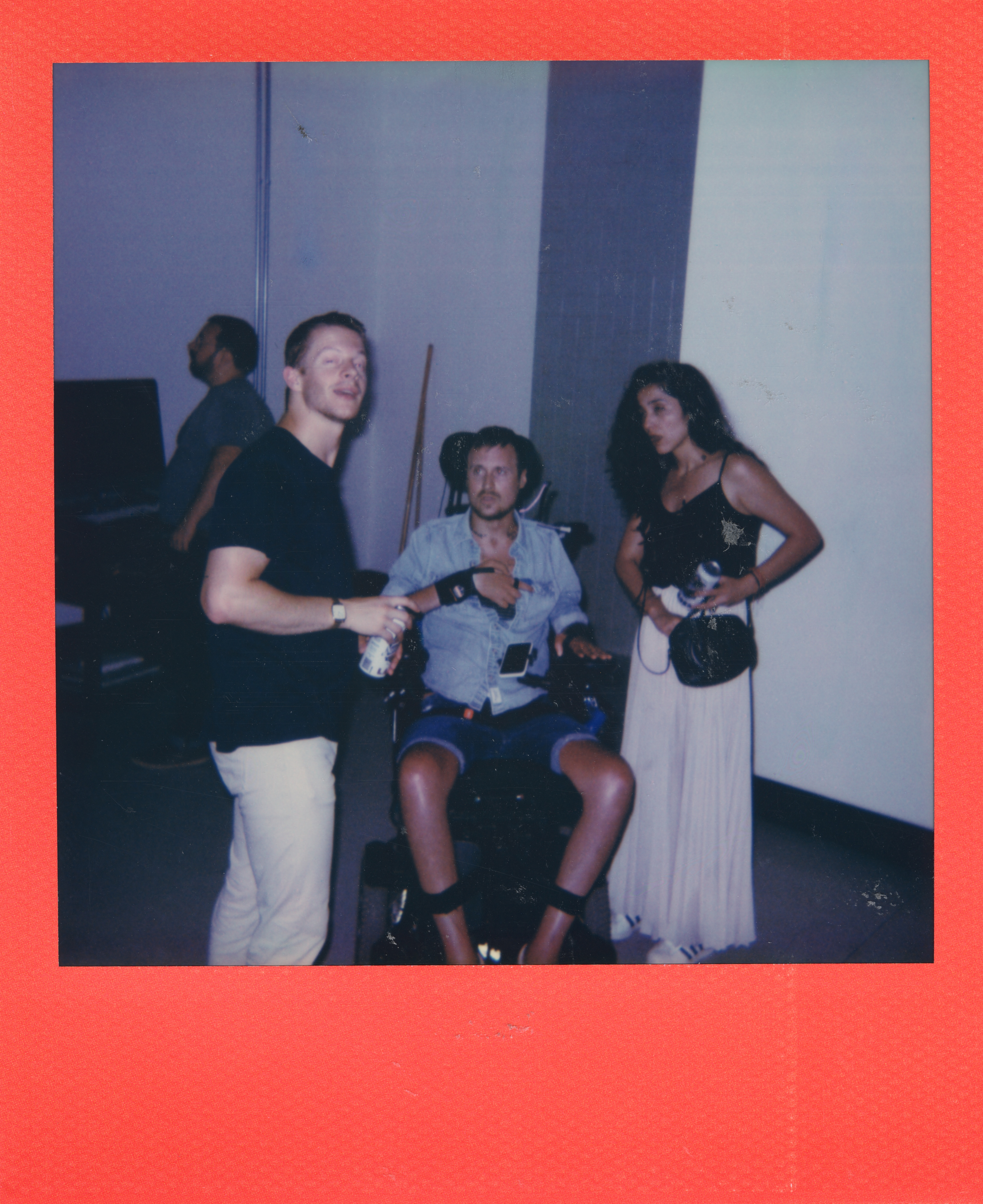 Yale Polaroid 046, a one-of-one instant photograph made in New Haven, Connecticut, 2020 by Robert Andy Coombs.