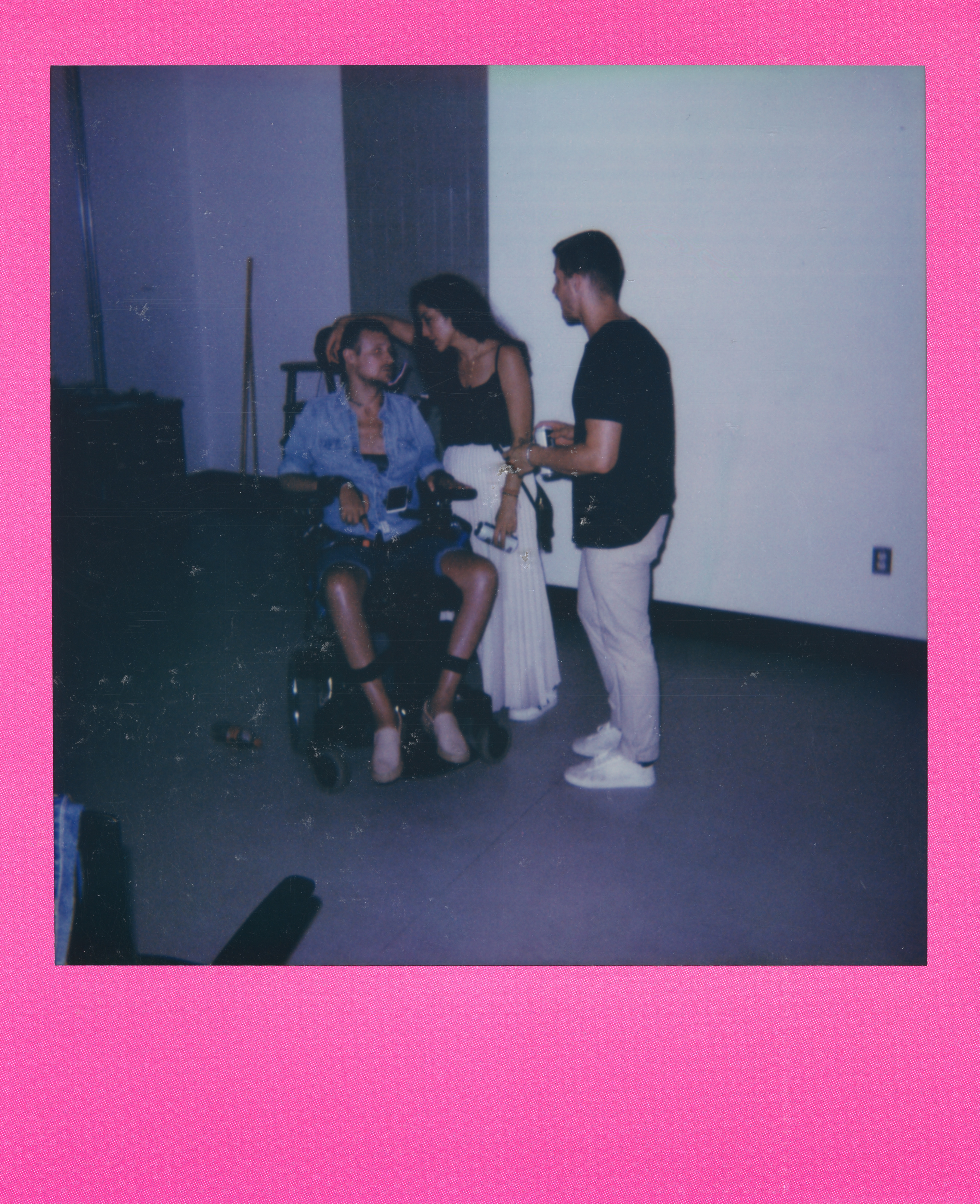 Yale Polaroid 048, a one-of-one instant photograph made in New Haven, Connecticut, 2020 by Robert Andy Coombs.
