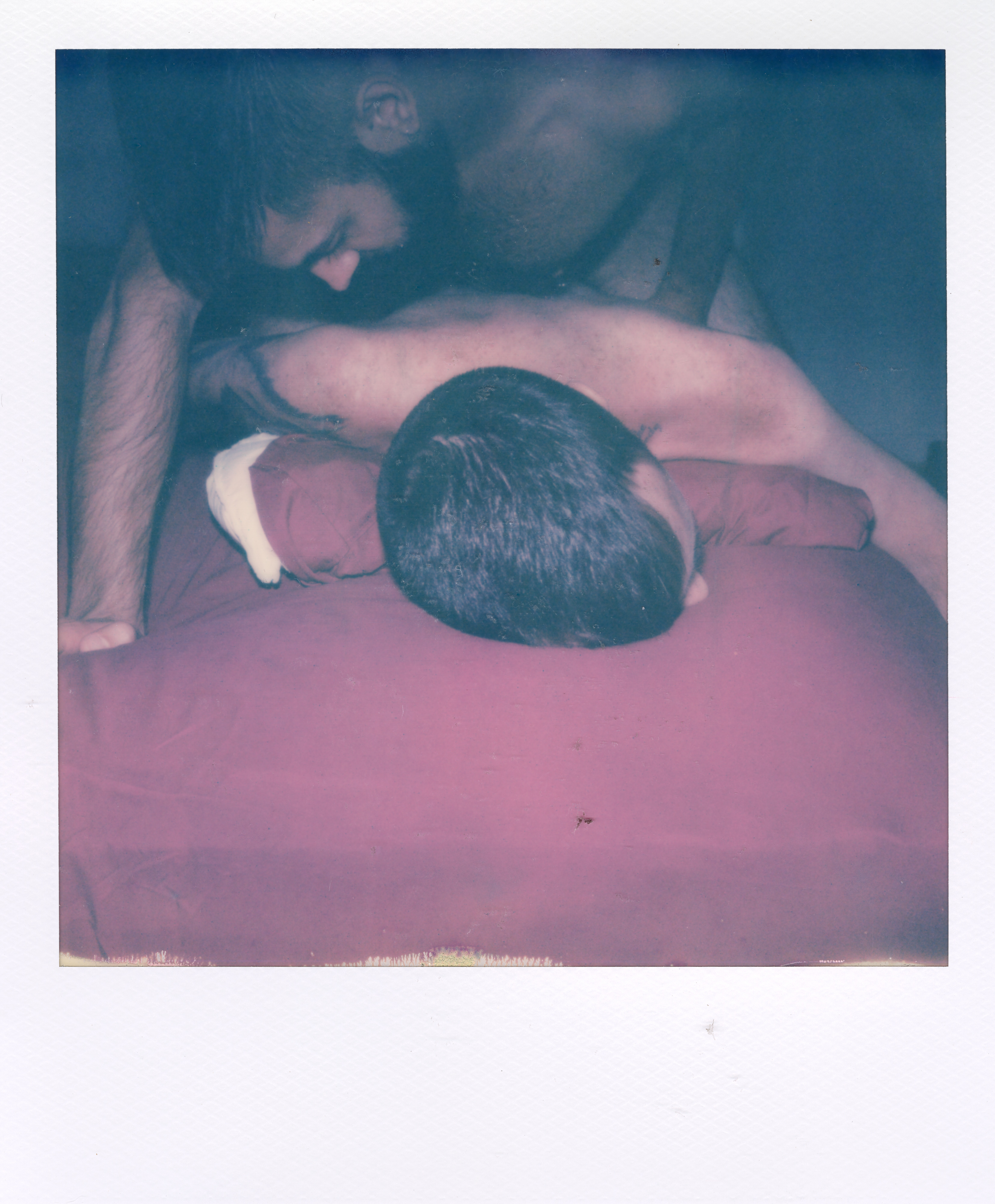 Yale Polaroid 063, a one-of-one instant photograph made in New Haven, Connecticut, 2020 by Robert Andy Coombs.