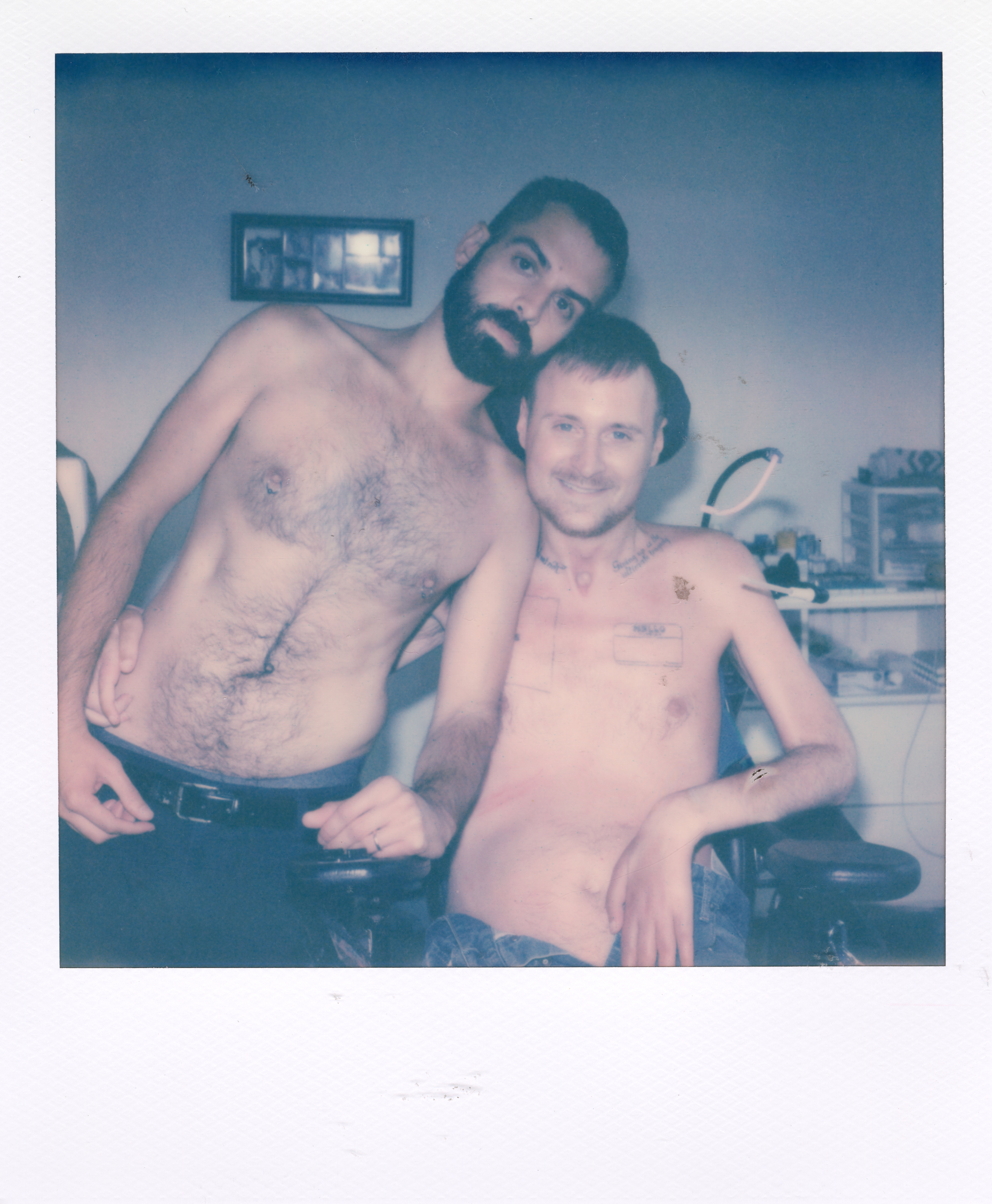 Yale Polaroid 064, a one-of-one instant photograph made in New Haven, Connecticut, 2020 by Robert Andy Coombs.