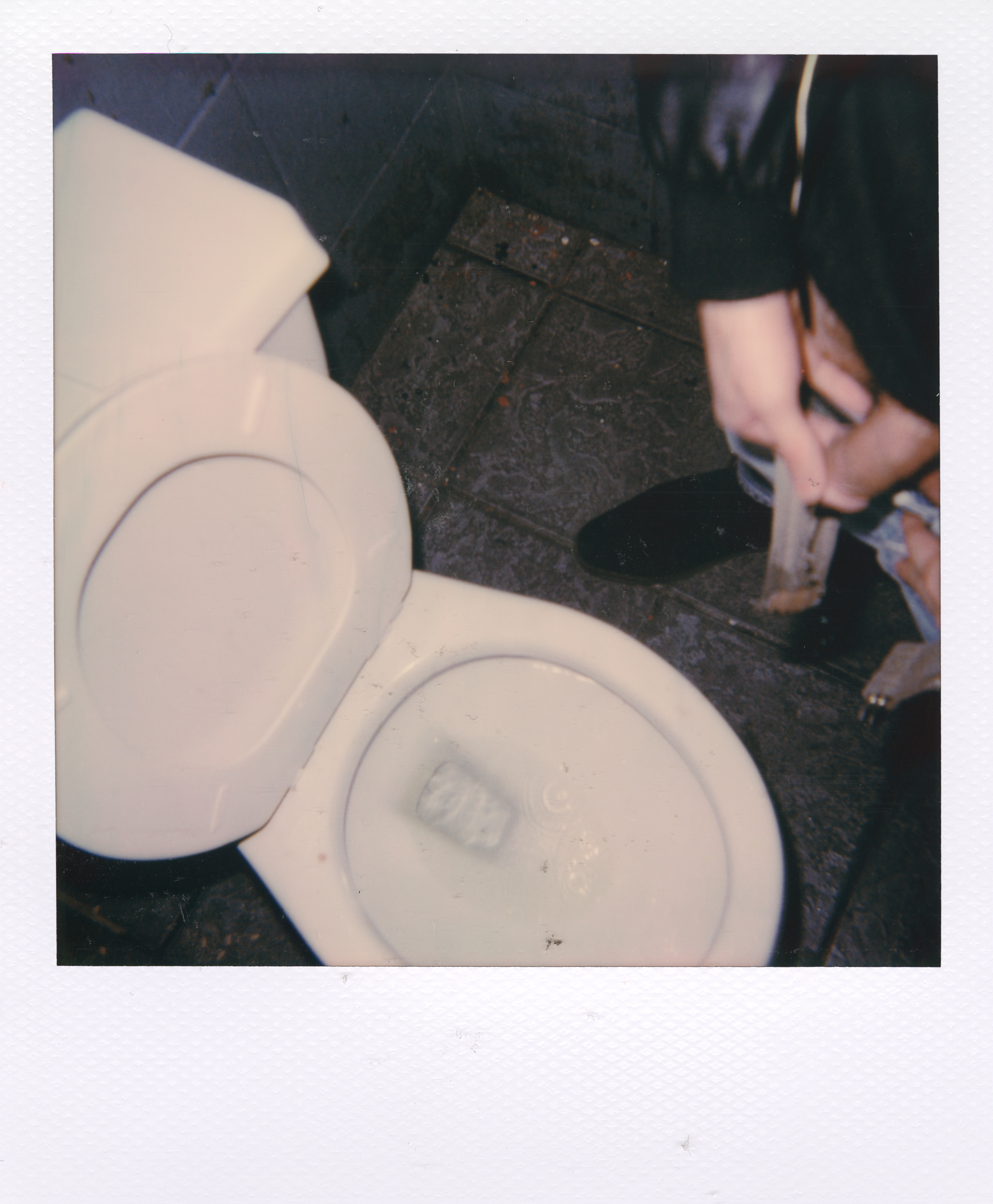 Yale Polaroid 067, a one-of-one instant photograph made in New Haven, Connecticut, 2020 by Robert Andy Coombs.