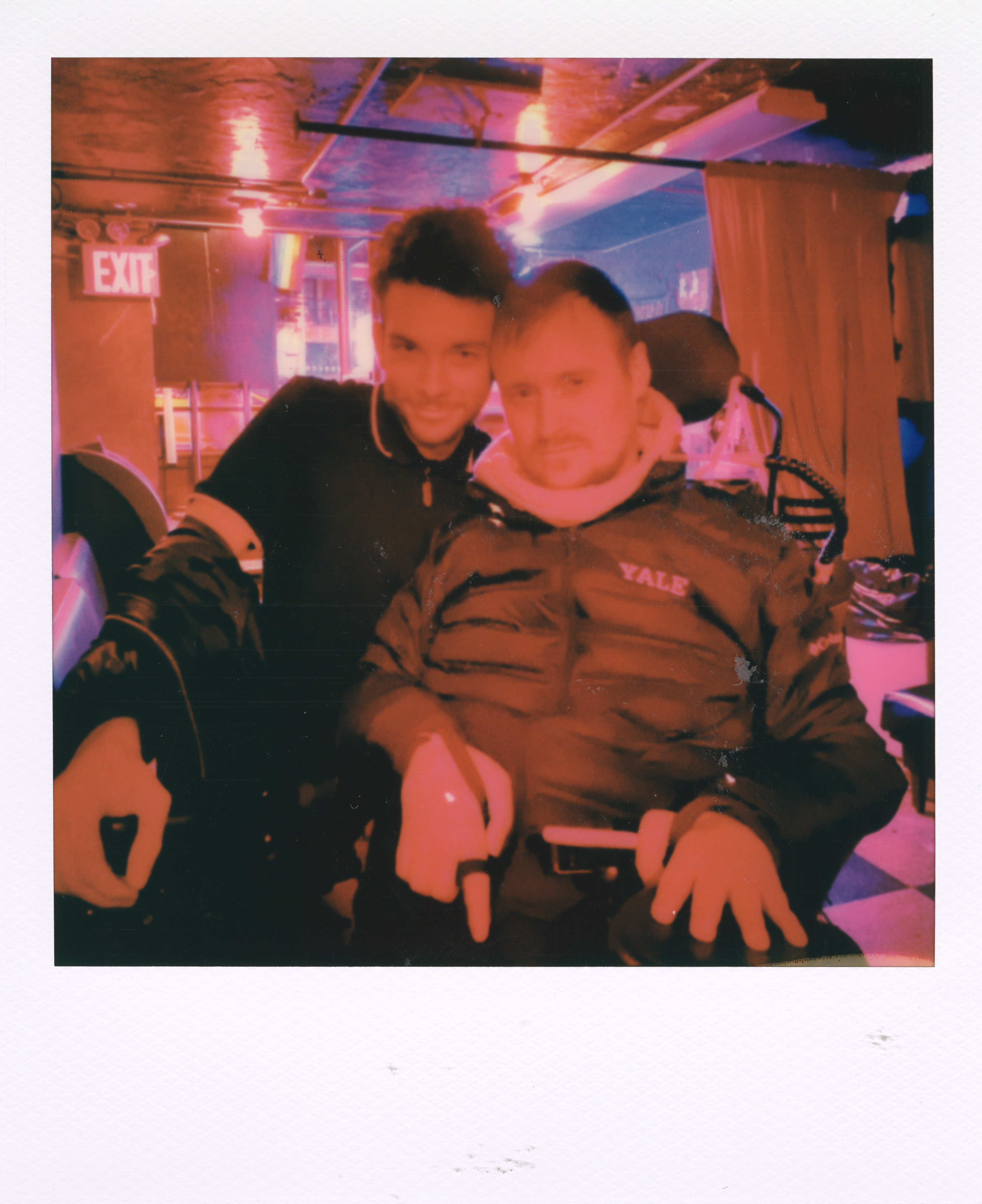 Yale Polaroid 071, a one-of-one instant photograph made in New Haven, Connecticut, 2020 by Robert Andy Coombs.