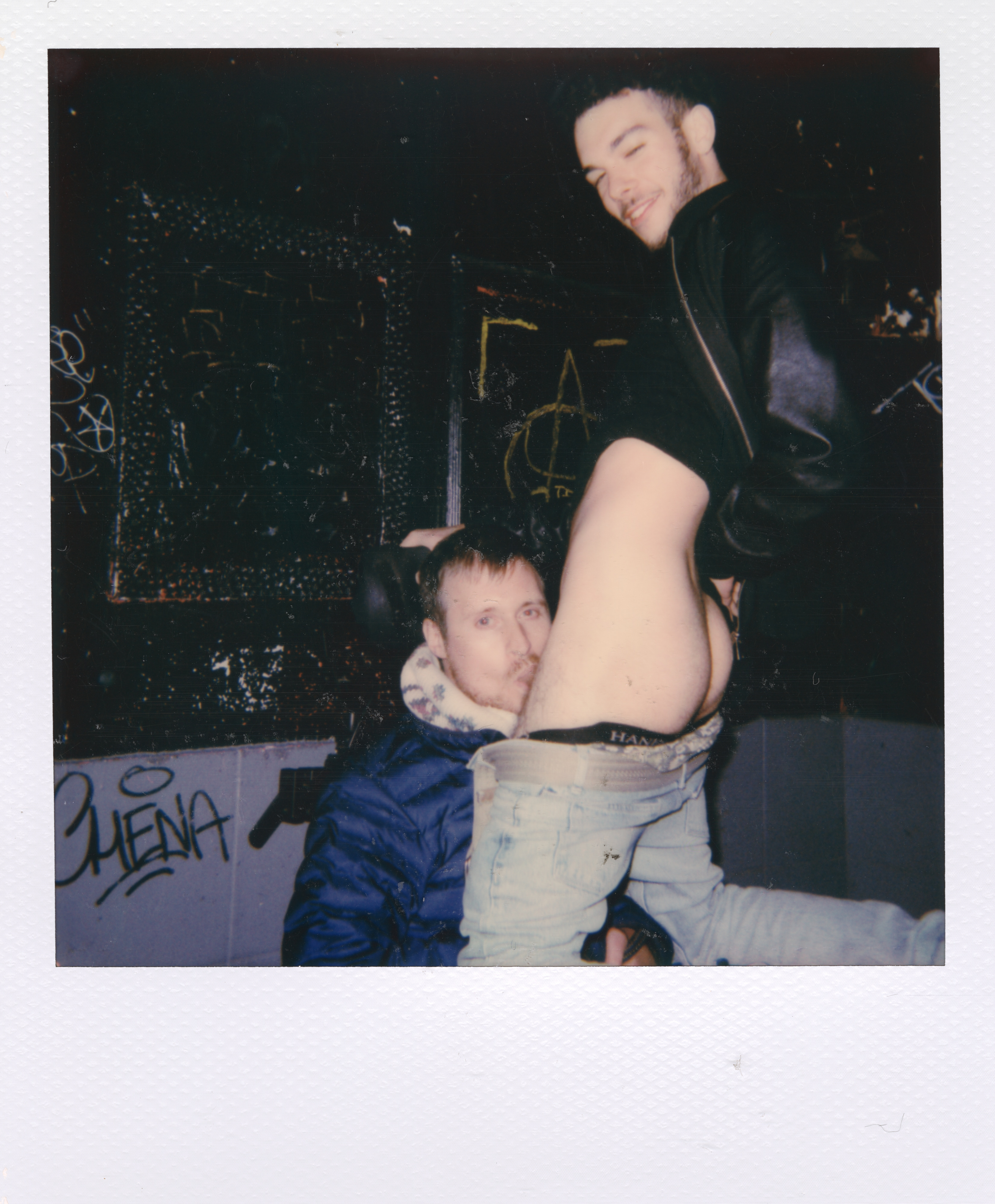 Yale Polaroid 072, a one-of-one instant photograph made in New Haven, Connecticut, 2020 by Robert Andy Coombs.