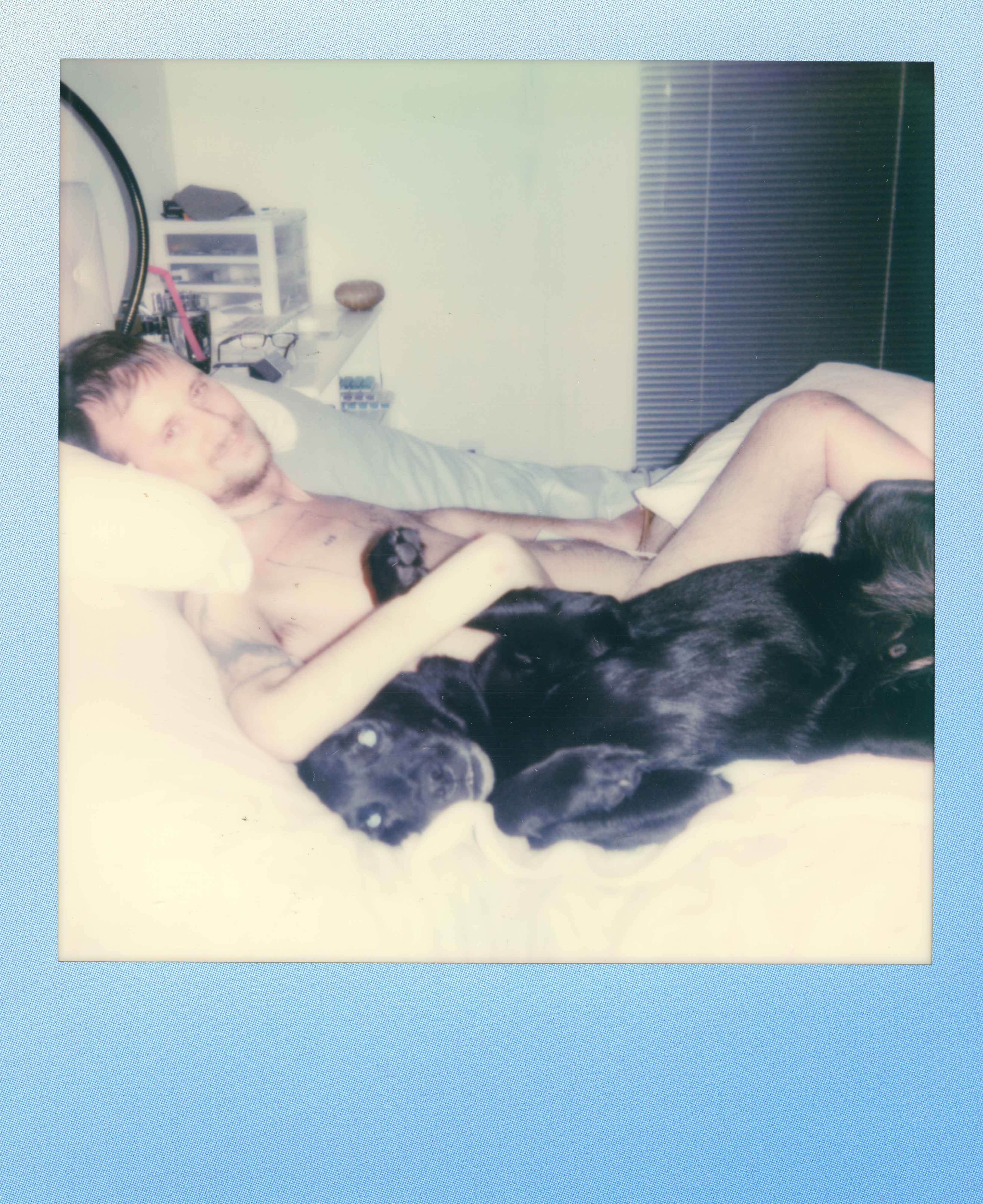 Yale Polaroid 073, a one-of-one instant photograph made in New Haven, Connecticut, 2020 by Robert Andy Coombs.