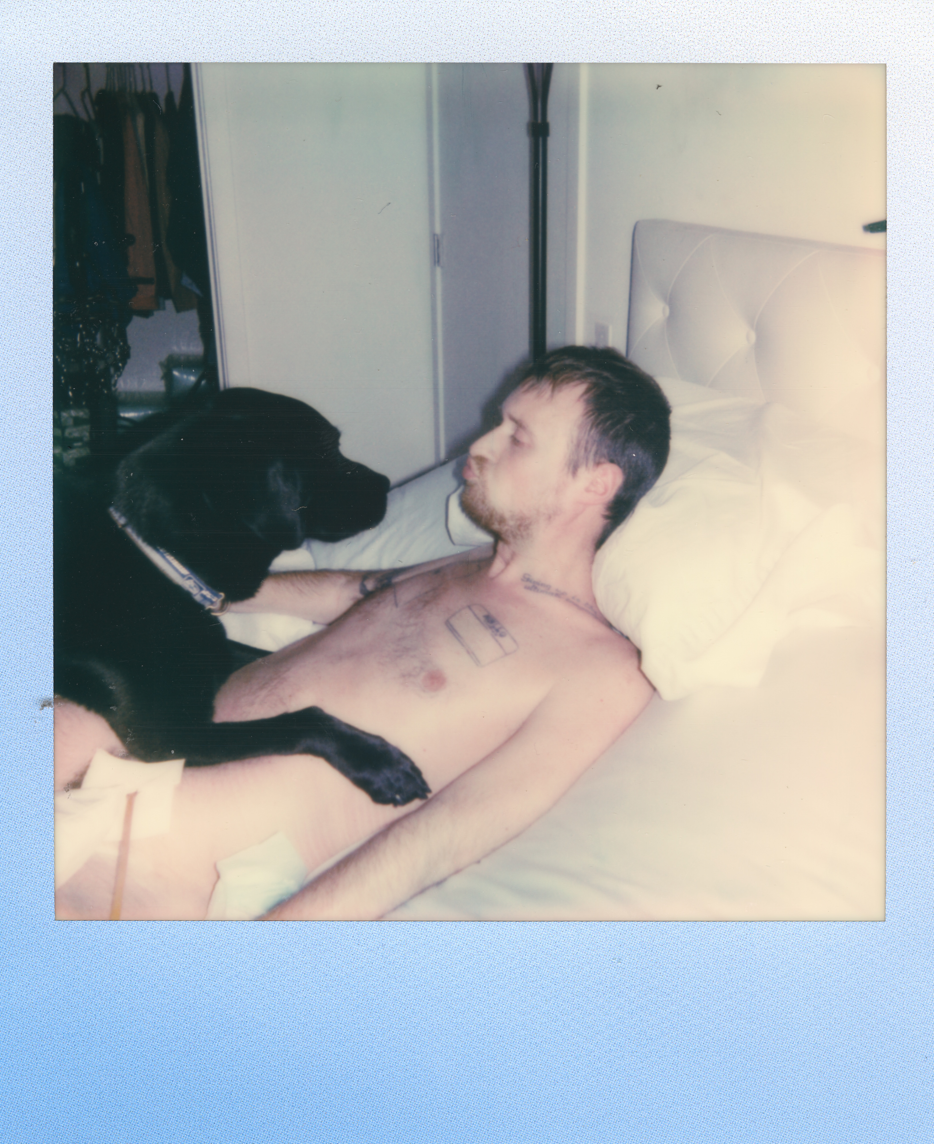Yale Polaroid 075, a one-of-one instant photograph made in New Haven, Connecticut, 2020 by Robert Andy Coombs.