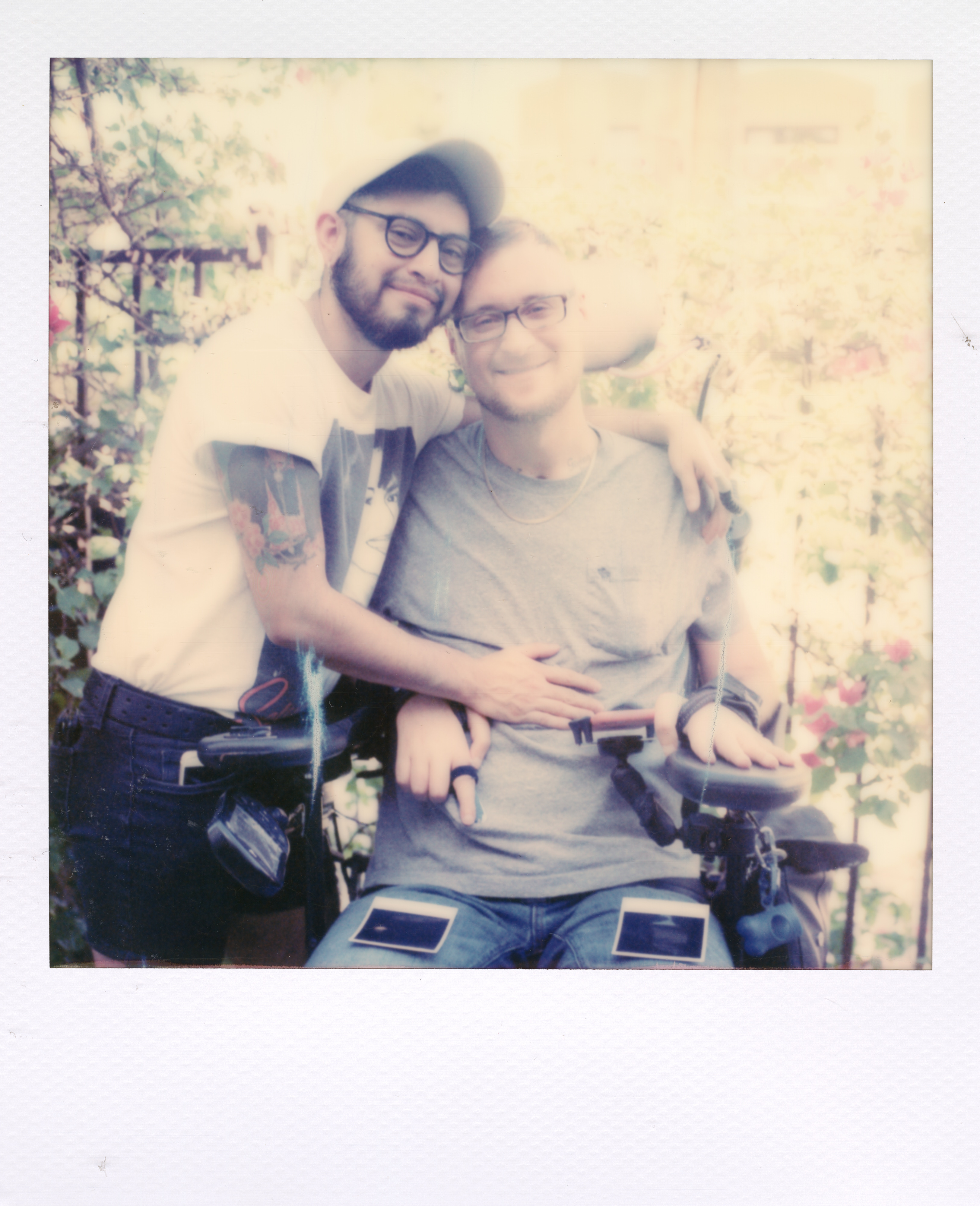Yale Polaroid 076, a one-of-one instant photograph made in New Haven, Connecticut, 2020 by Robert Andy Coombs.