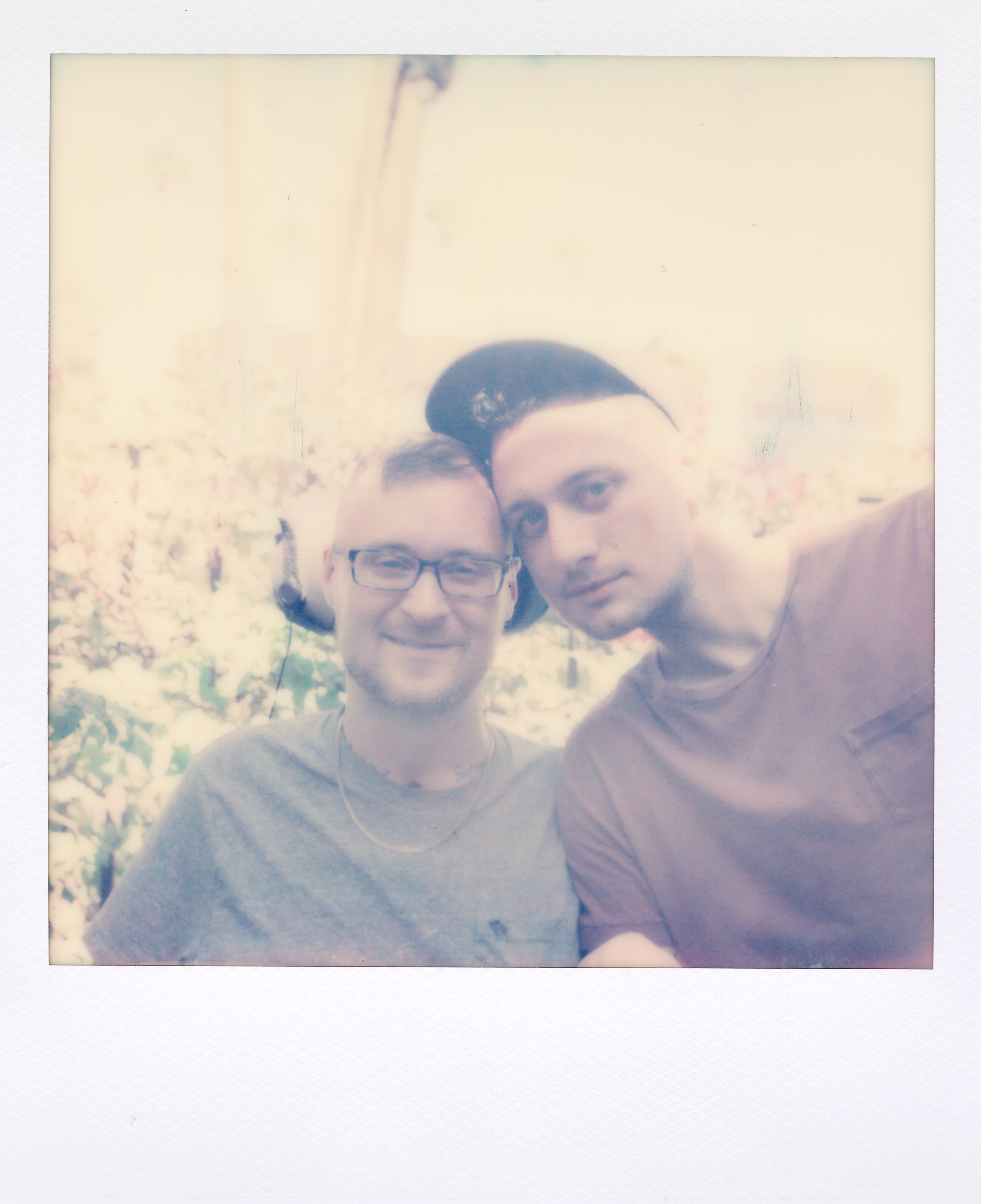 Yale Polaroid 077, a one-of-one instant photograph made in New Haven, Connecticut, 2020 by Robert Andy Coombs.