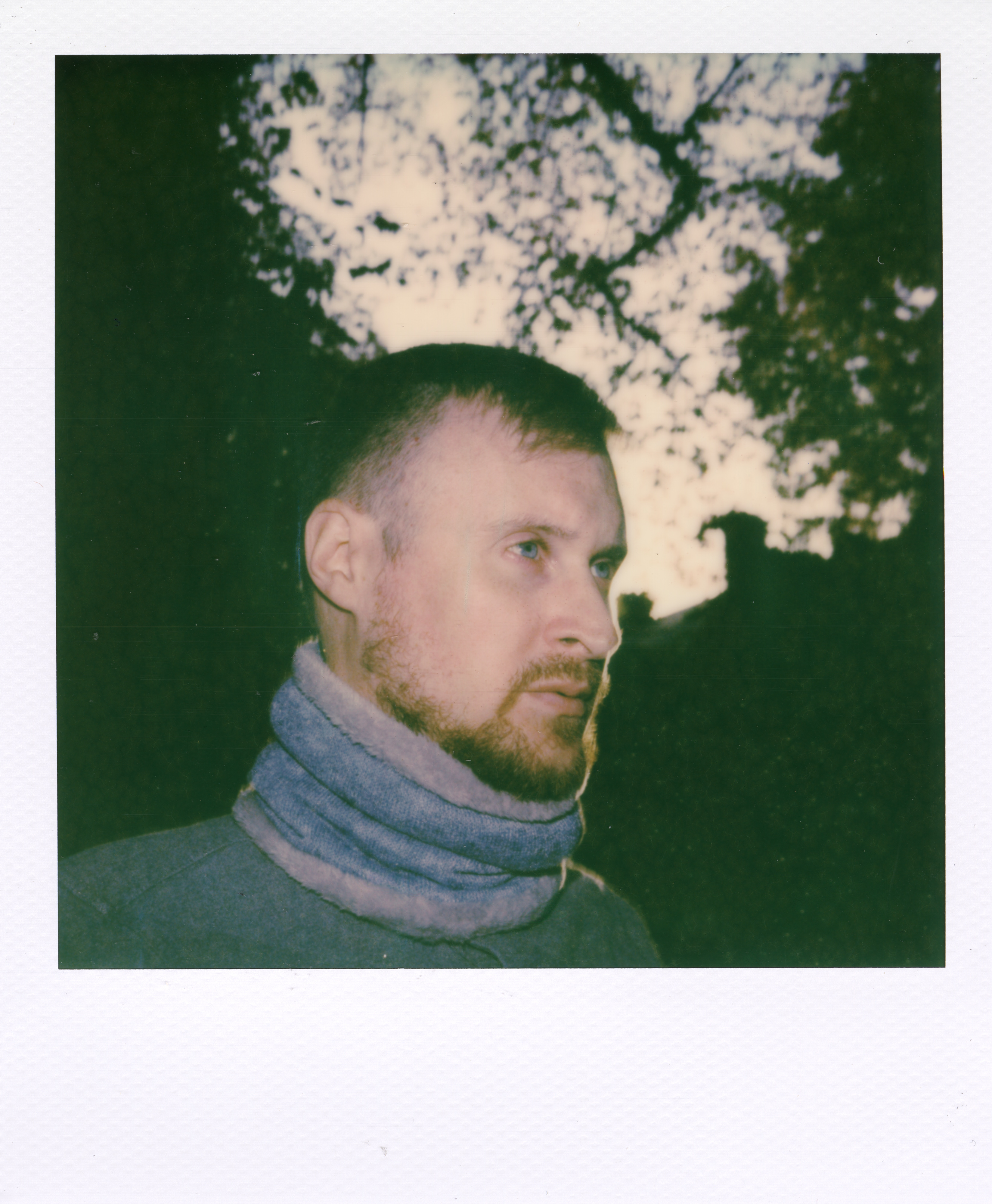 Yale Polaroid 080, a one-of-one instant photograph made in New Haven, Connecticut, 2020 by Robert Andy Coombs.