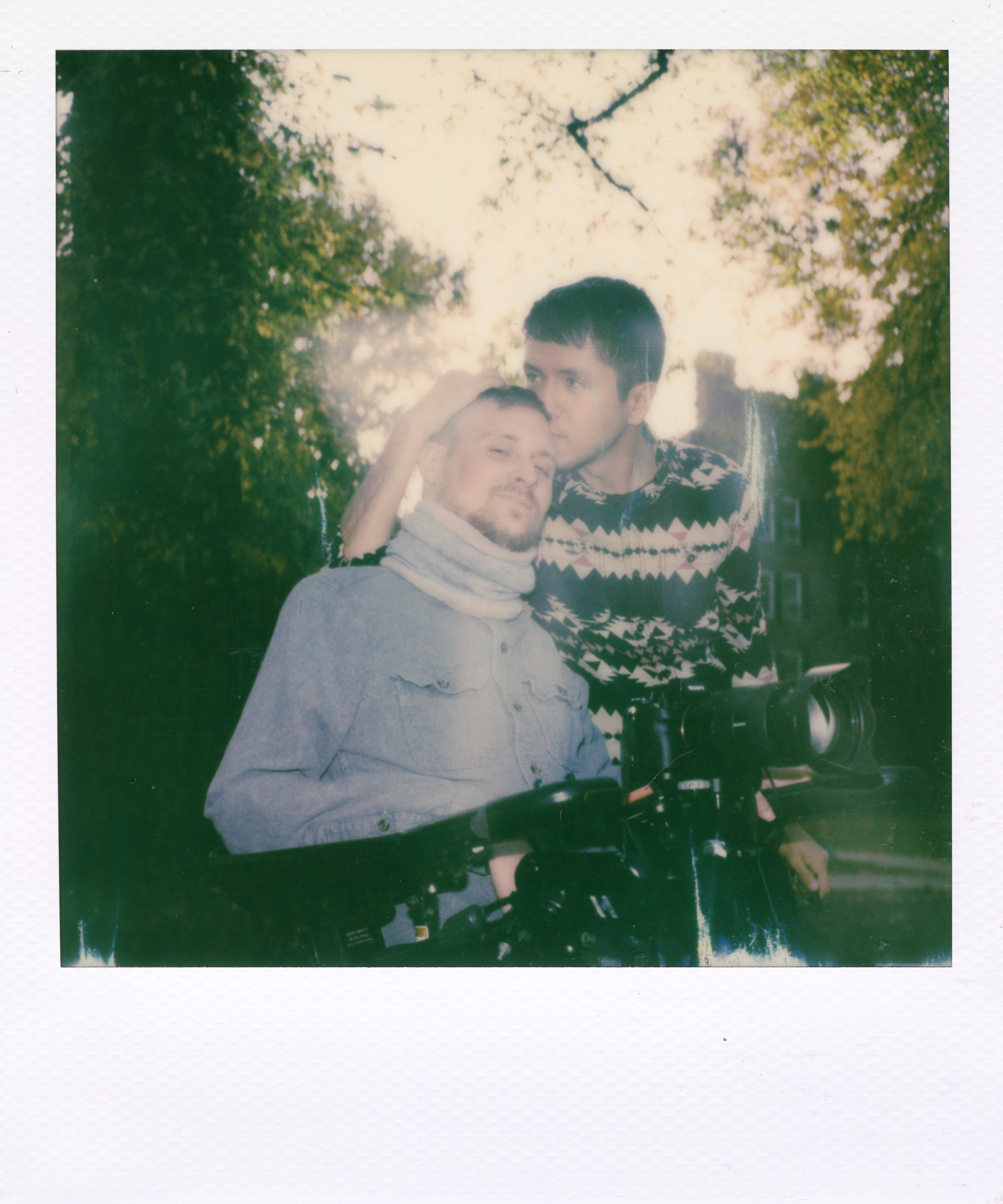 Yale Polaroid 081, a one-of-one instant photograph made in New Haven, Connecticut, 2020 by Robert Andy Coombs.
