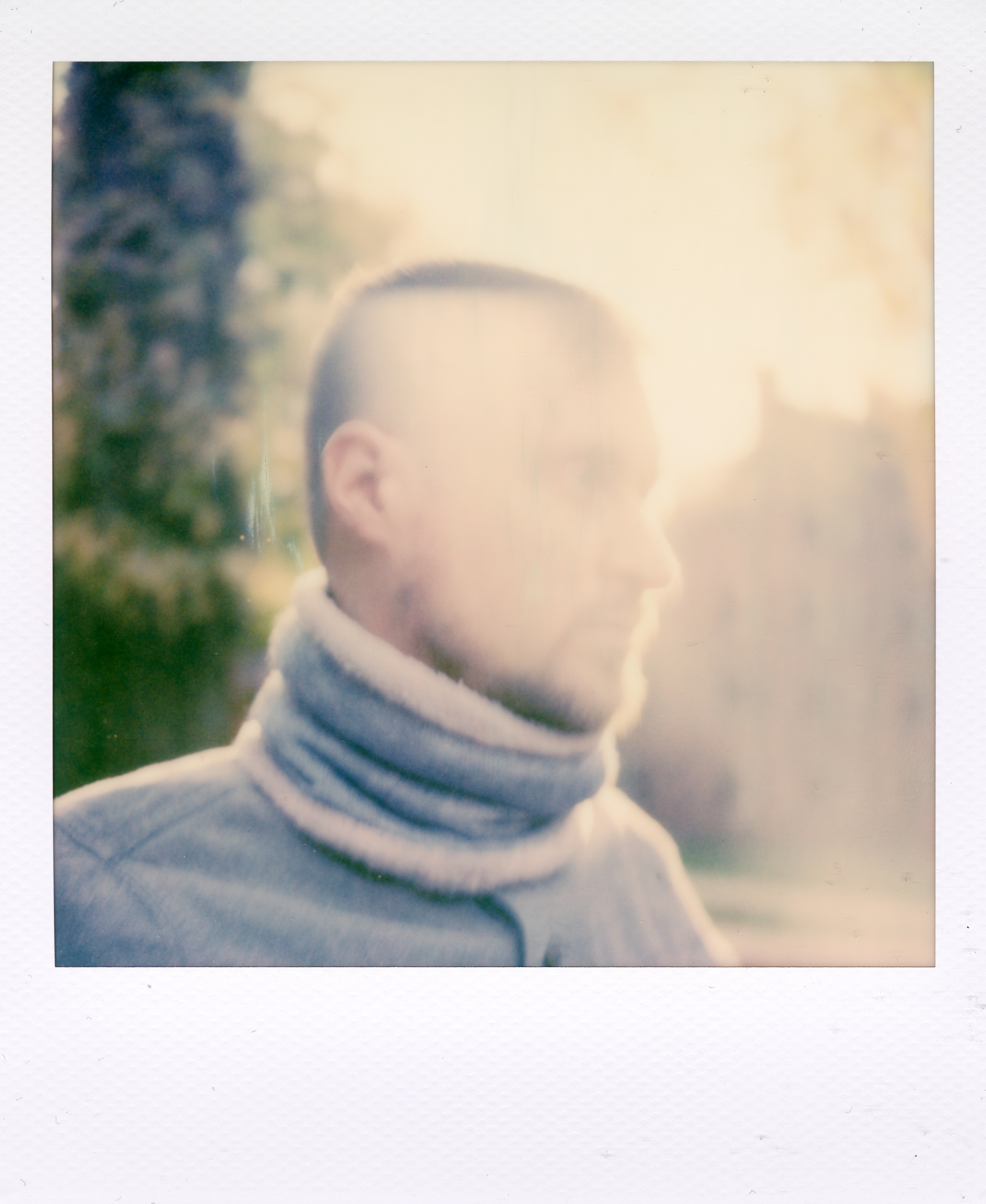 Yale Polaroid 083, a one-of-one instant photograph made in New Haven, Connecticut, 2020 by Robert Andy Coombs.