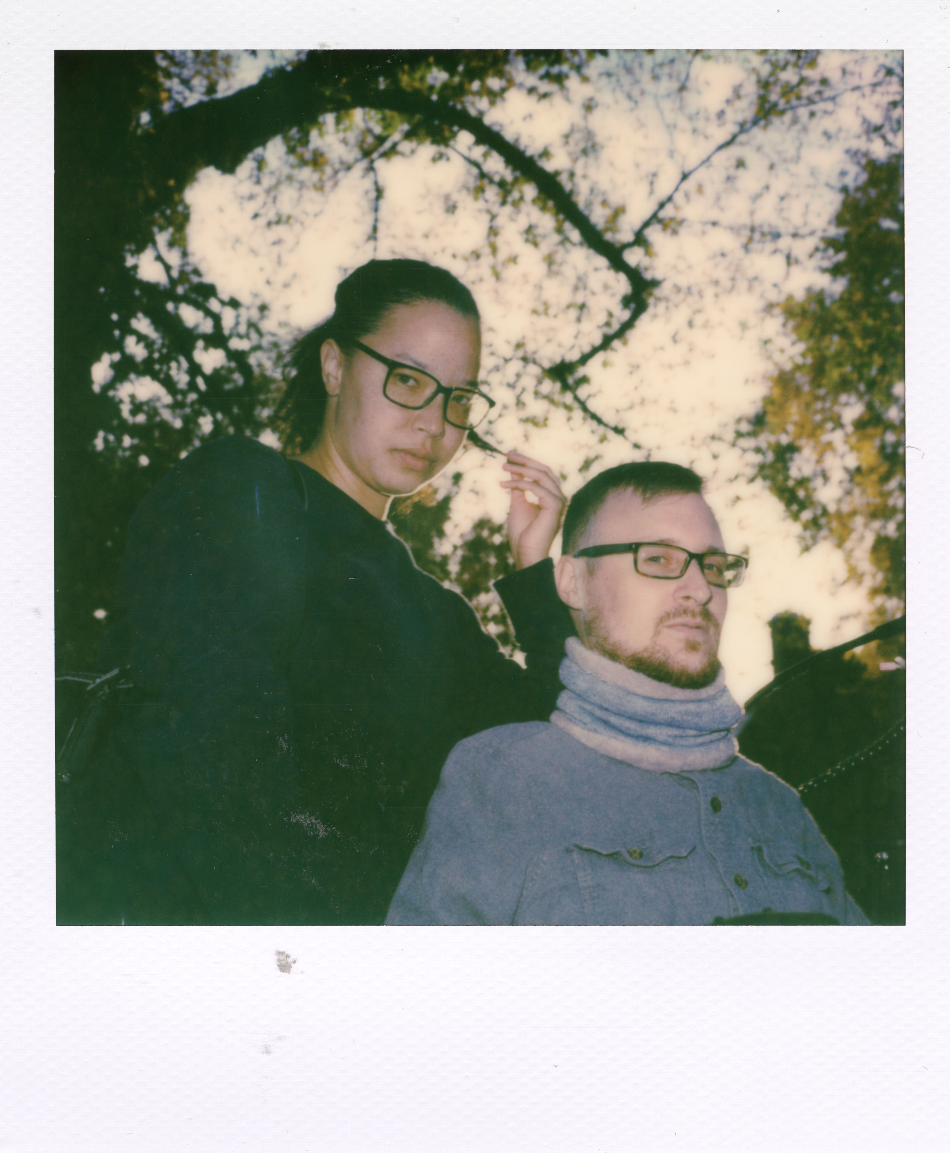 Yale Polaroid 084, a one-of-one instant photograph made in New Haven, Connecticut, 2020 by Robert Andy Coombs.