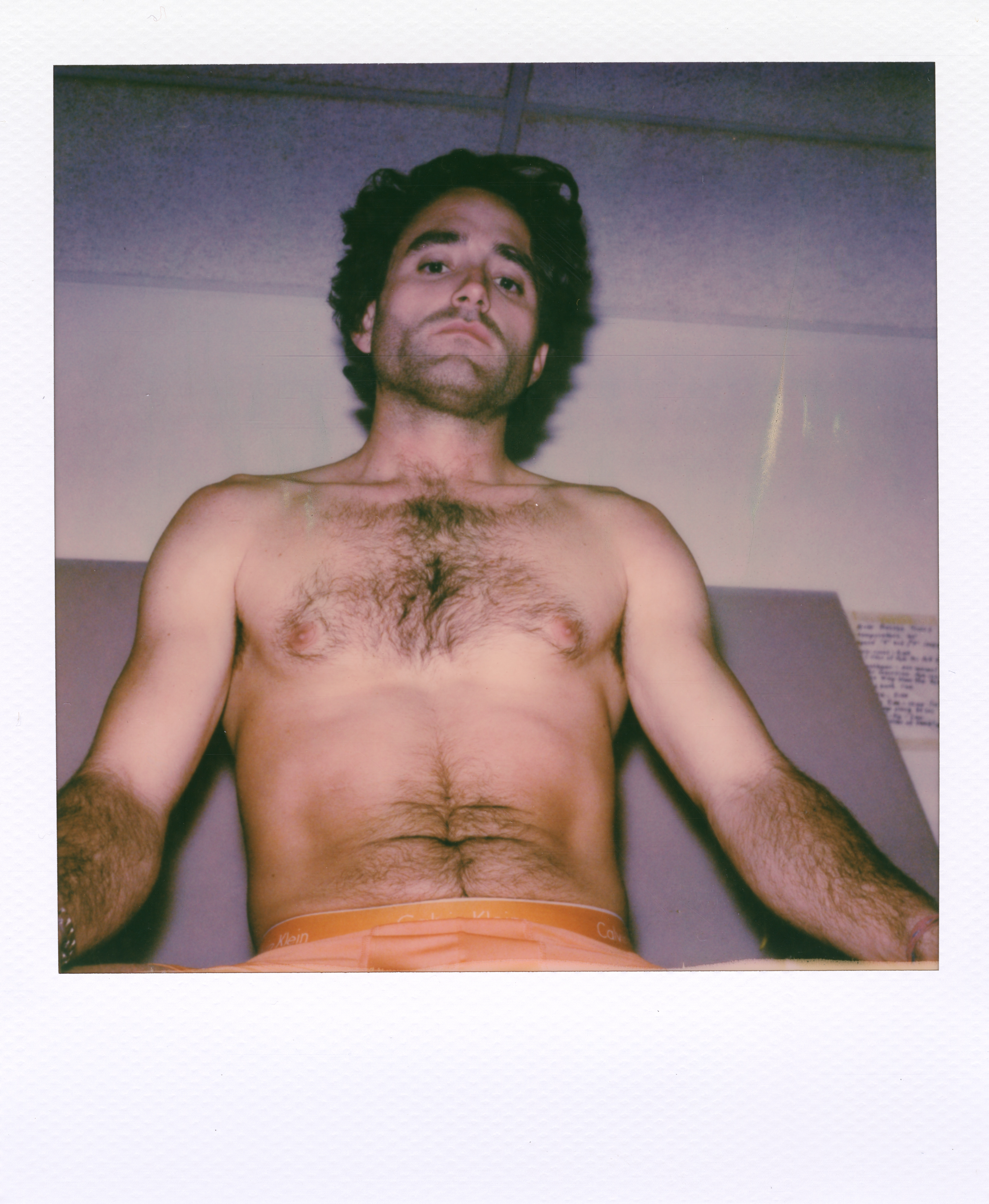 Yale Polaroid 085, a one-of-one instant photograph made in New Haven, Connecticut, 2020 by Robert Andy Coombs.