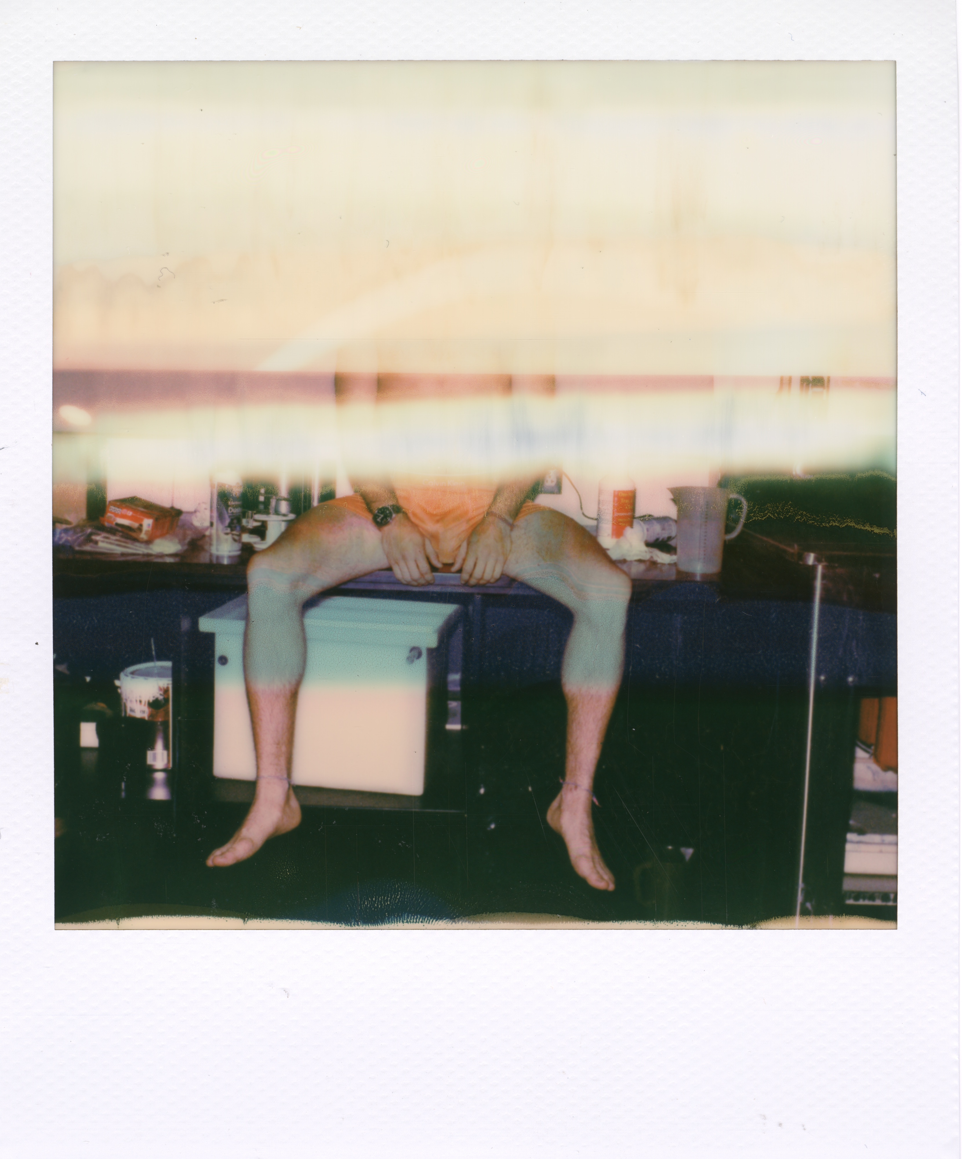 Yale Polaroid 086, a one-of-one instant photograph made in New Haven, Connecticut, 2020 by Robert Andy Coombs.